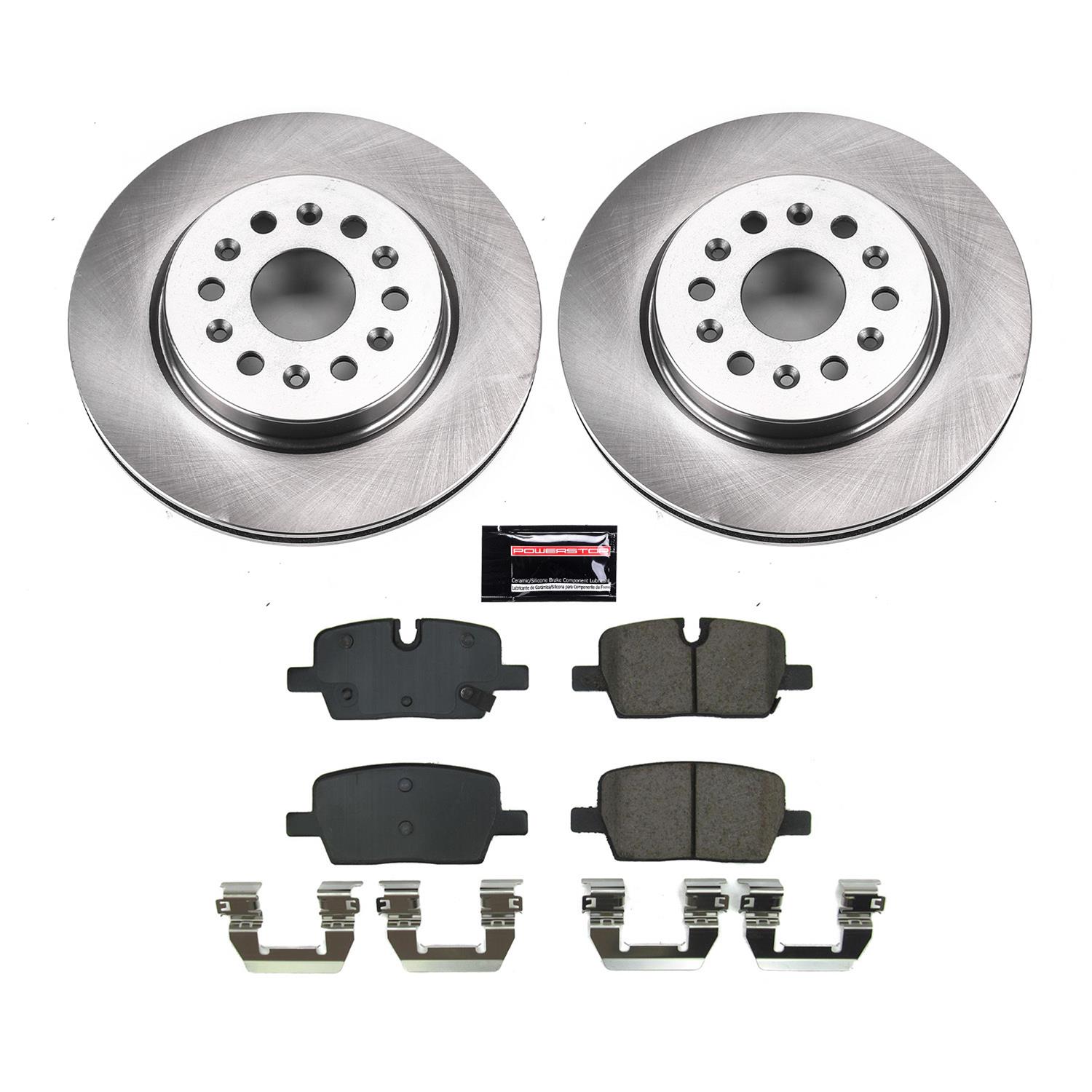 Power Stop 2021 GMC Acadia Front & Rear Autospecialty Brake Kit (1x psbKOE8683, 1x psbKOE8739) thumbnail 9