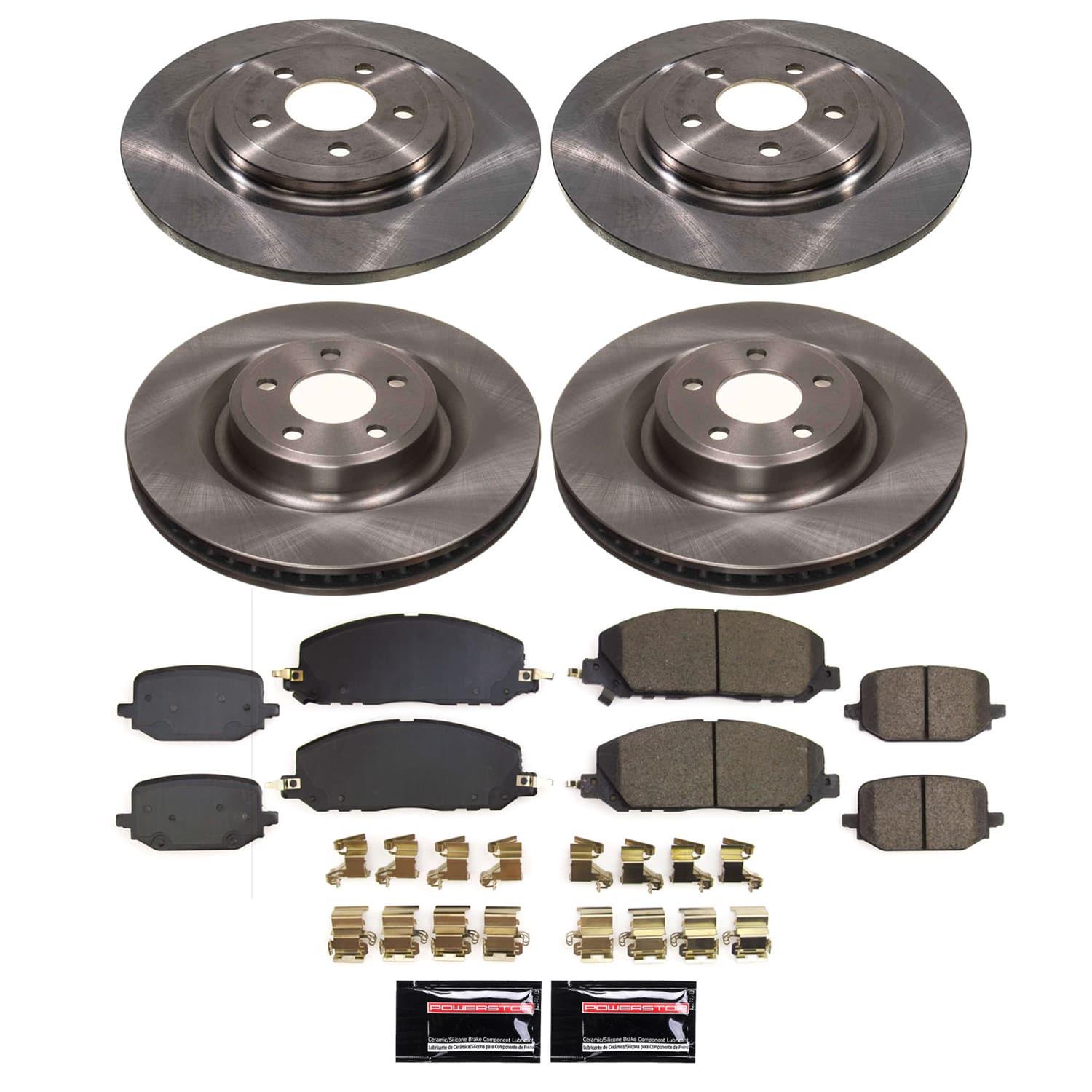 Power Stop 20-23 Ford Explorer Front and Rear Autospecialty Brake Kit (1x psbKOE8681, 1x psbKOE8672) thumbnail 6