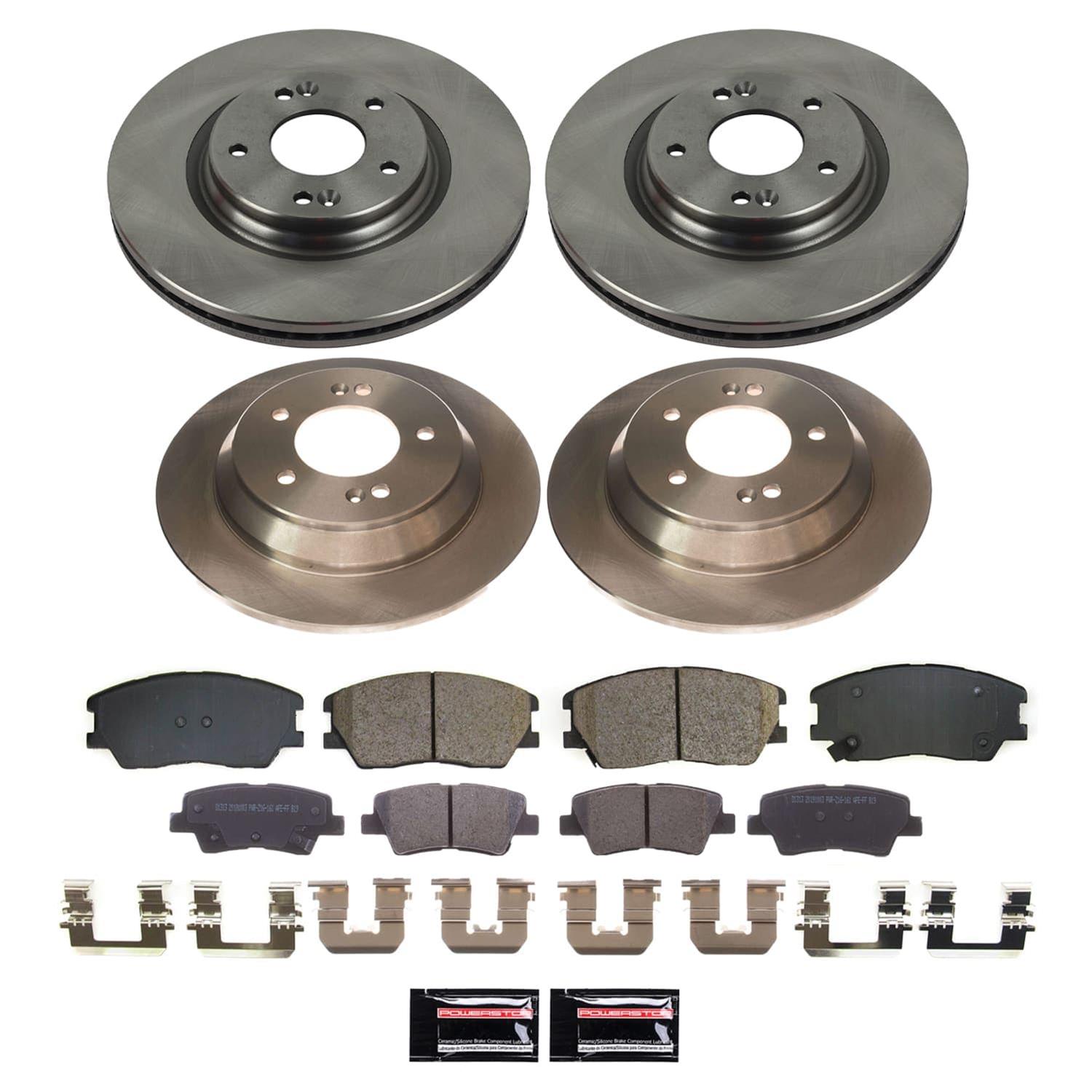 Power Stop 20-21 Kia Soul Front and Rear Autospecialty Brake Kit (1x psbKOE8923, 1x psbKOE8674) thumbnail 7