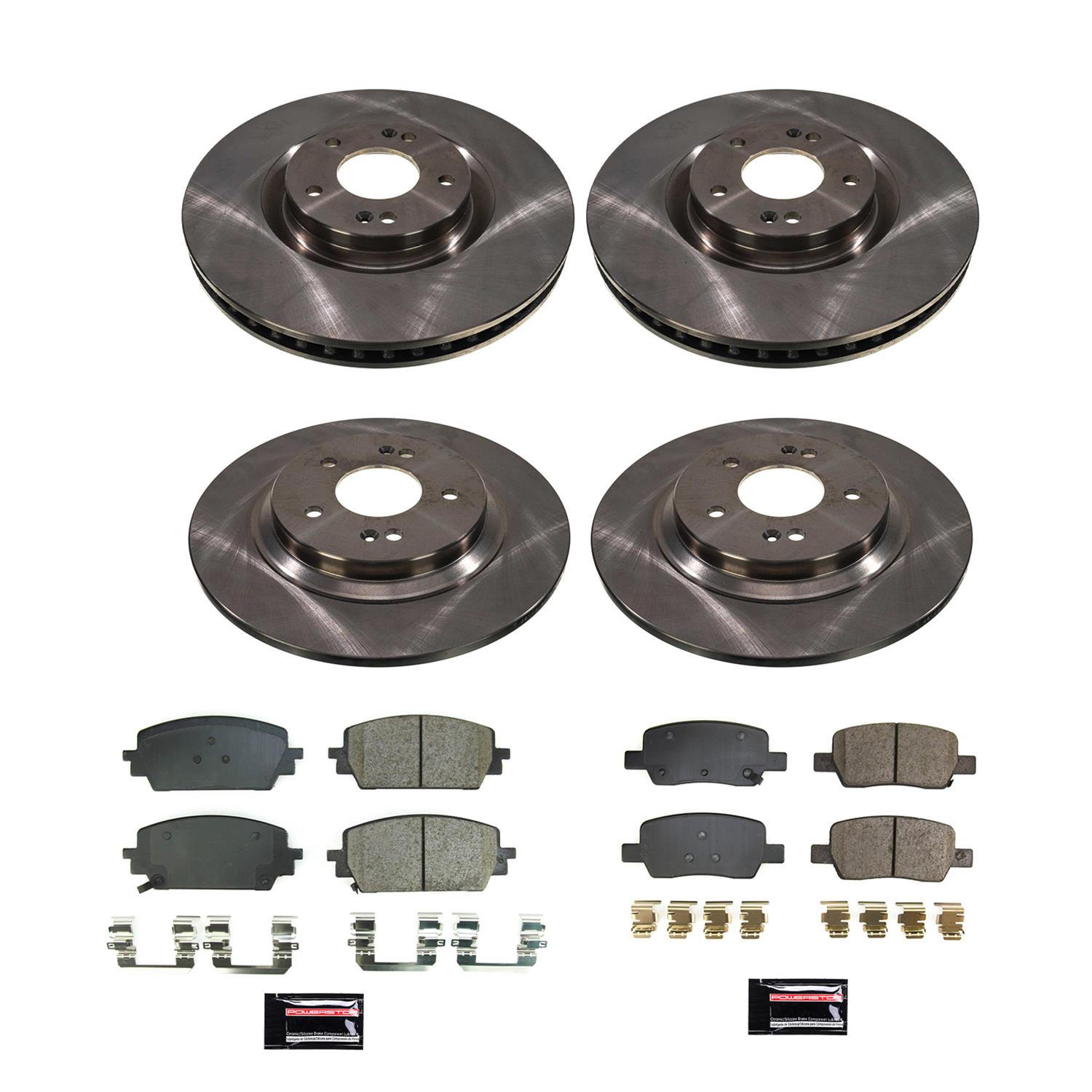 Power Stop 2021 Kia Sorento Front and Rear Autospecialty Brake Kit (1x psbKOE8715, 1x psbKOE8703) thumbnail 9