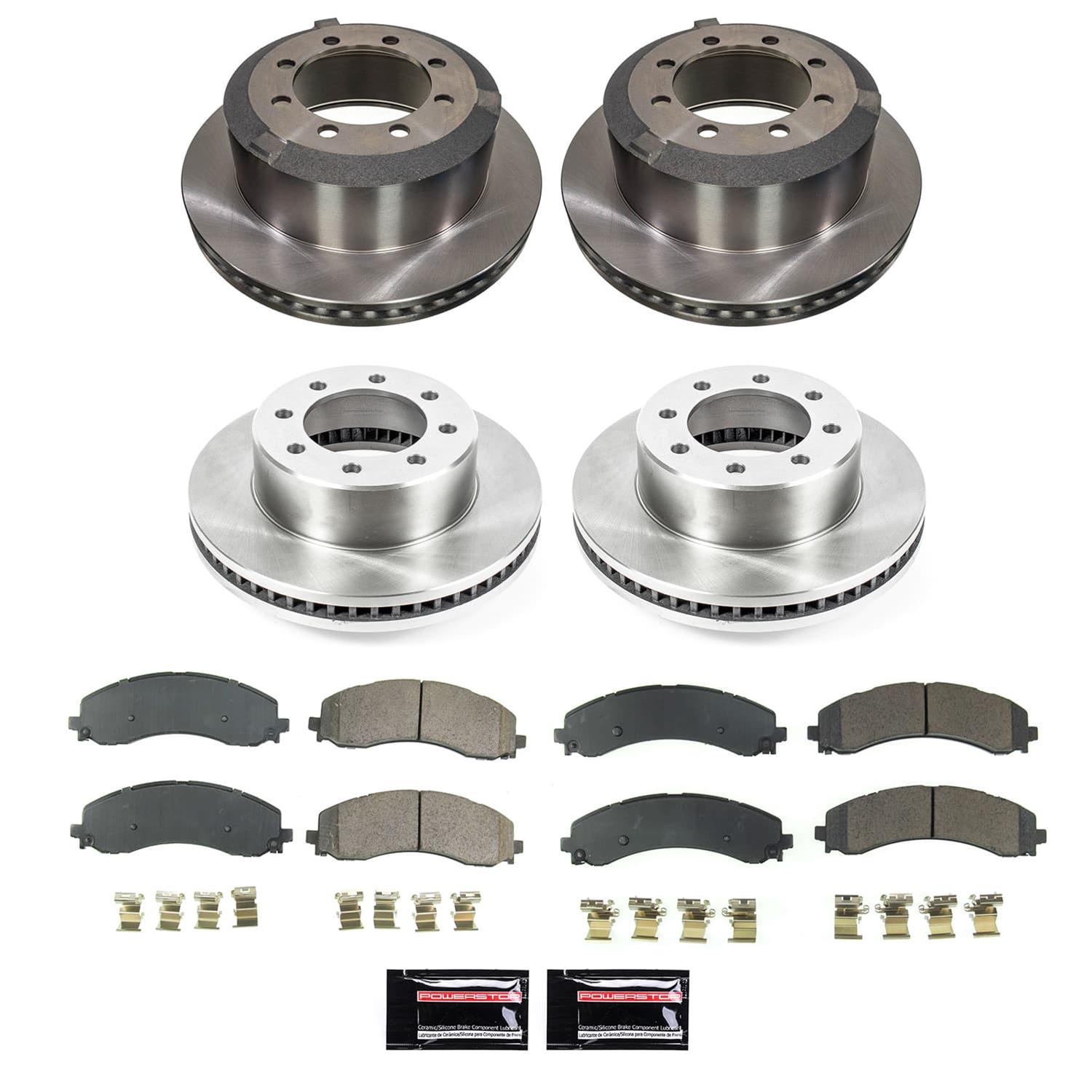 Power Stop 19-22 Ram 3500 Front and Rear Autospecialty Brake Kit (2x psbAR8373, 1x psb17-2223, 1x psb17-2224, 2x psbAR83100) thumbnail 7