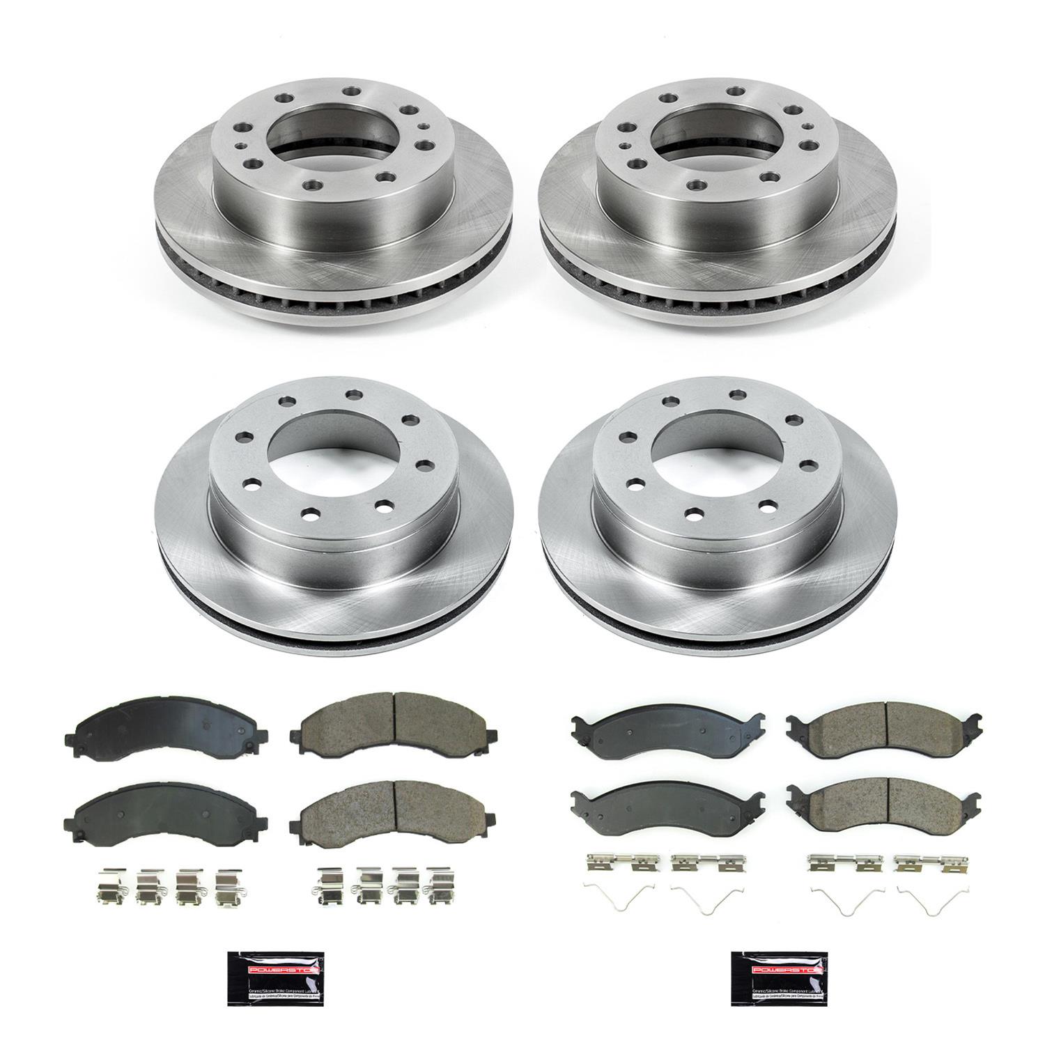 Power Stop 2021 GMC Savana 3500 Front & Rear Autospecialty Brake Kit (1x psbKOE8767, 1x psbKOE8746) thumbnail 9
