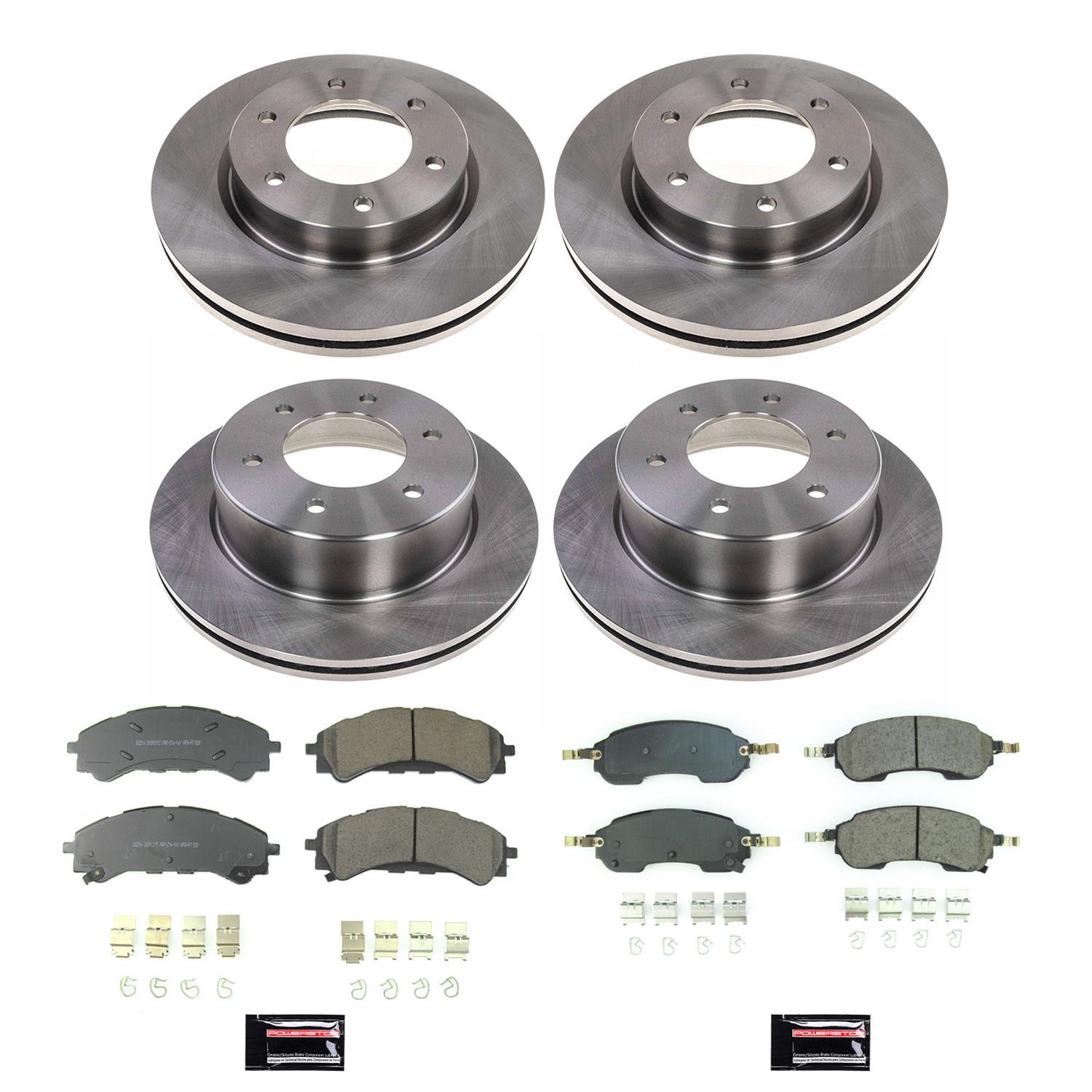 Power Stop 2021 Ford Bronco Front & Rear Autospecialty Brake Kit (1x psbKOE8413, 1x psbKOE8763) thumbnail 8