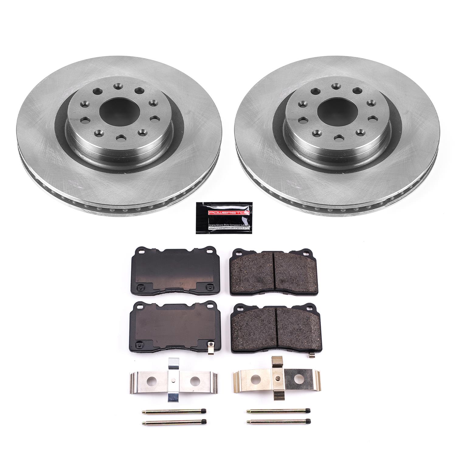 Power Stop 2021 Chevrolet Camaro Front & Rear Autospecialty Brake Kit (1x psbKOE7289, 1x psbKOE8836) thumbnail 9