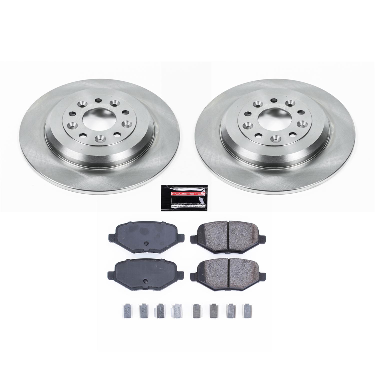 Power Stop 13-14 Ford Edge Front & Rear Autospecialty Brake Kit (1x psbKOE3057, 1x psbKOE8846) thumbnail 4