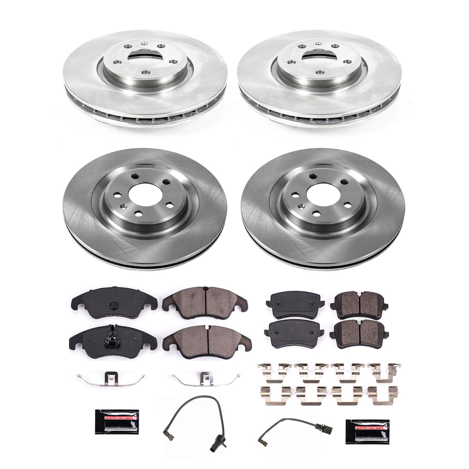 Power Stop 2013 Audi A6 Quattro Front & Rear Autospecialty Brake Kit (1x psbKOE6139, 1x psbKOE6133) thumbnail 9