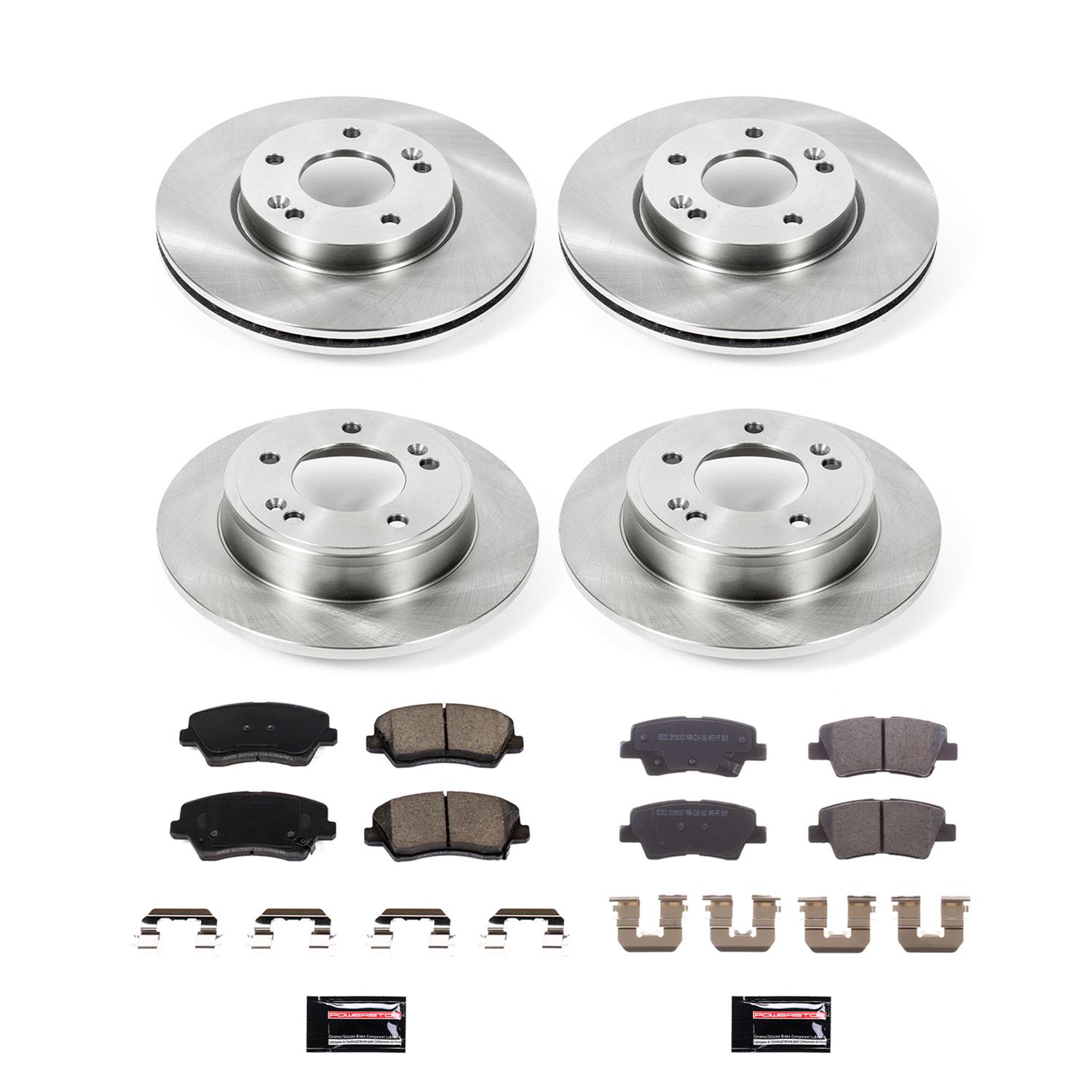 Power Stop 2016 Hyundai Veloster Front & Rear Autospecialty Brake Kit (1x psbKOE7672, 1x psbKOE6501) thumbnail 9