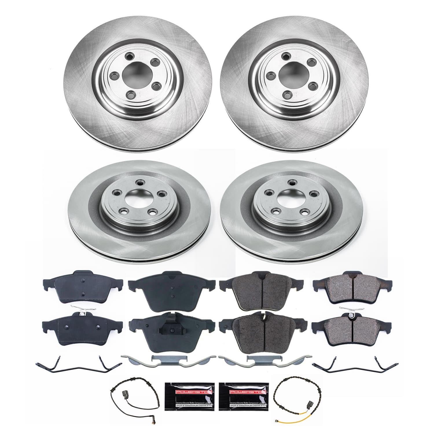 Power Stop 13-15 Jaguar XJ Front and Rear Autospecialty Brake Kit (1x psbKOE8035, 1x psbKOE6279) thumbnail 5