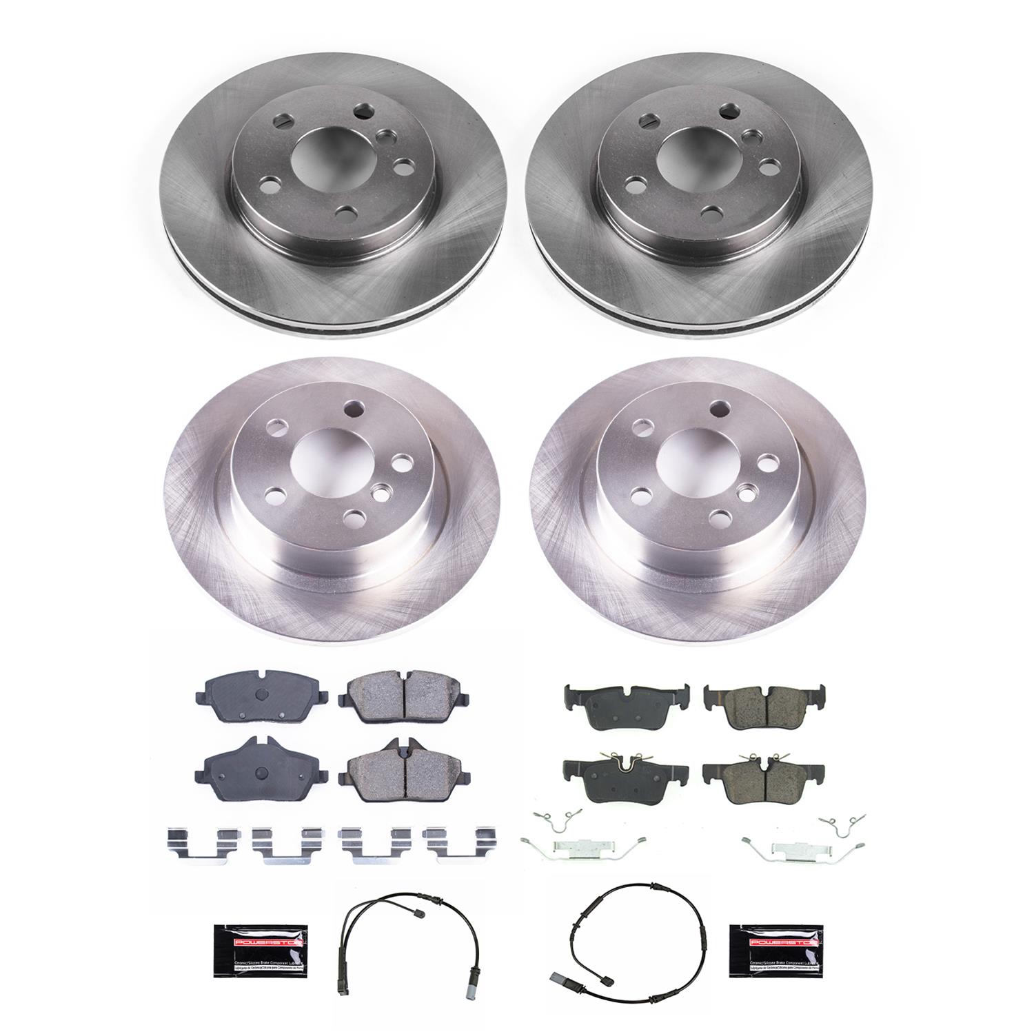 Power Stop 20-21 Mini Cooper Front & Rear Autospecialty Brake Kit (1x psbKOE8111, 1x psbKOE7977) thumbnail 4