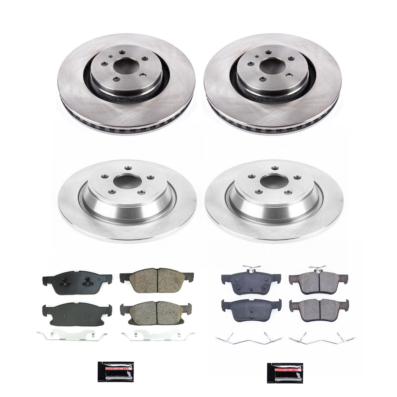 Power Stop 17-20 Lincoln MKZ Front & Rear Autospecialty Brake Kit (1x psbKOE7144, 1x psbKOE8960) thumbnail 9