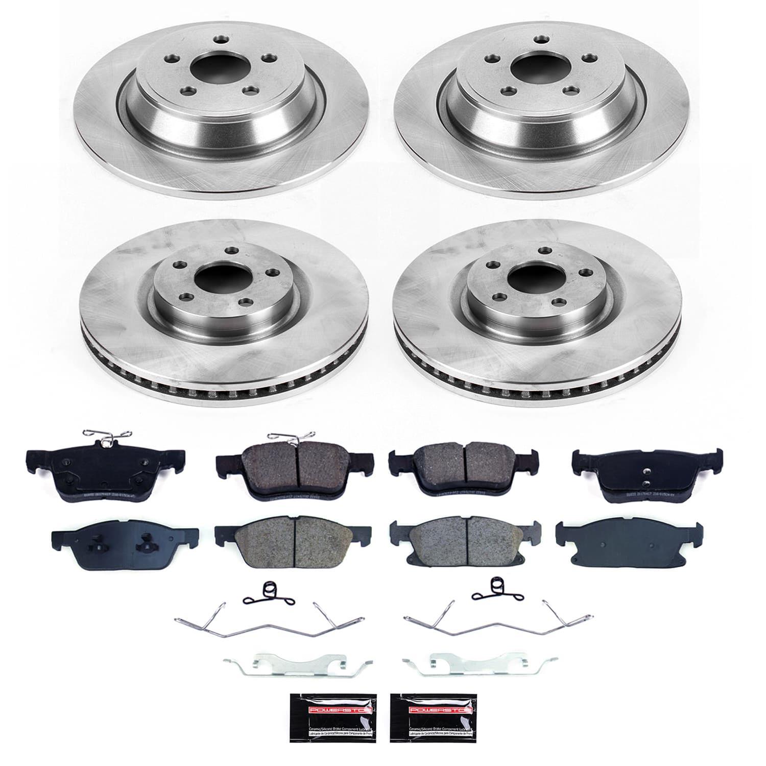 Power Stop 17-20 Lincoln Continental Front and Rear Autospecialty Brake Kit (1x psbKOE7417, 1x psbKOE8961) thumbnail 6