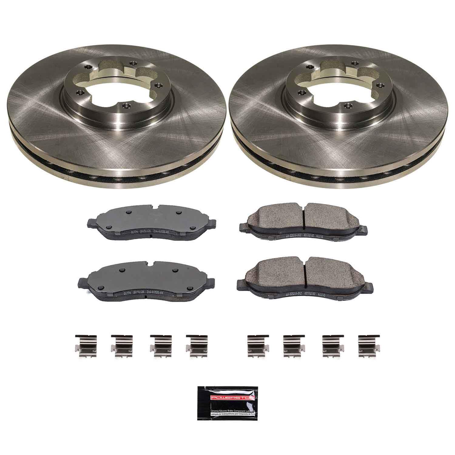 Power Stop 2021 Ford Transit-150 Front and Rear Autospecialty Brake Kit (1x psbKOE9057, 1x psbKOE8988) thumbnail 9