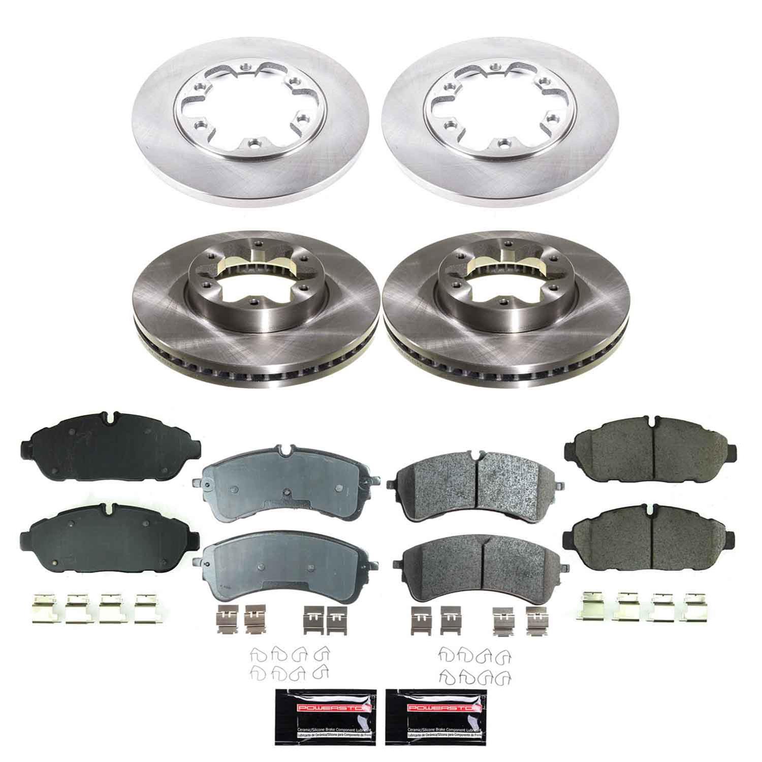 Power Stop 2021 Ford Transit-150 Front and Rear Autospecialty Brake Kit (1x psbKOE8991, 1x psbKOE8980) thumbnail 9
