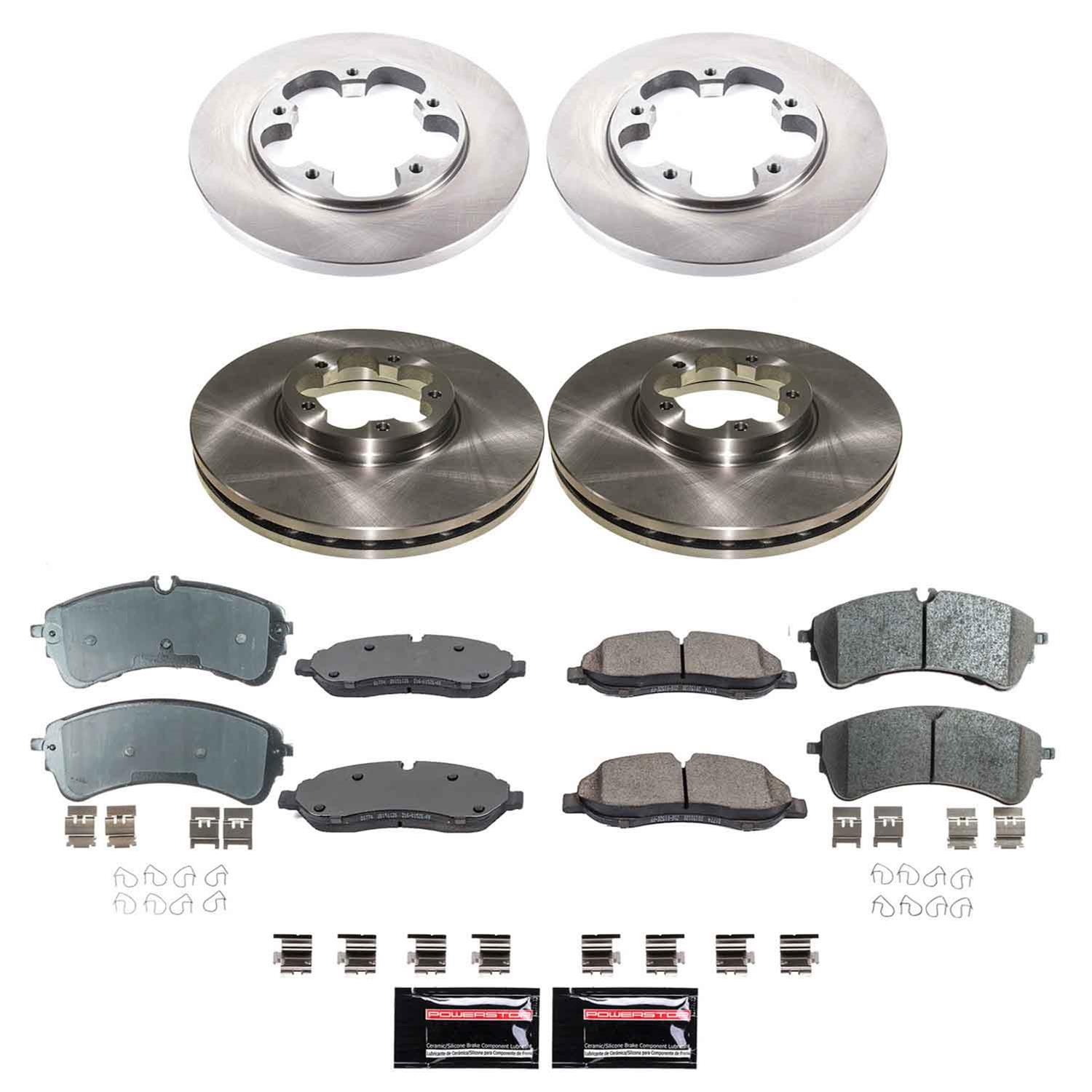 Power Stop 2020 Ford Transit-150 Front and Rear Autospecialty Brake Kit (1x psbKOE8714, 1x psbKOE8988) thumbnail 8
