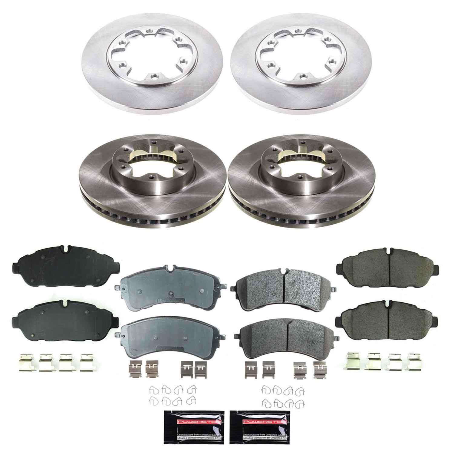 Power Stop 2020 Ford Transit-150 Front and Rear Autospecialty Brake Kit (1x psbKOE8992, 1x psbKOE8980) thumbnail 9