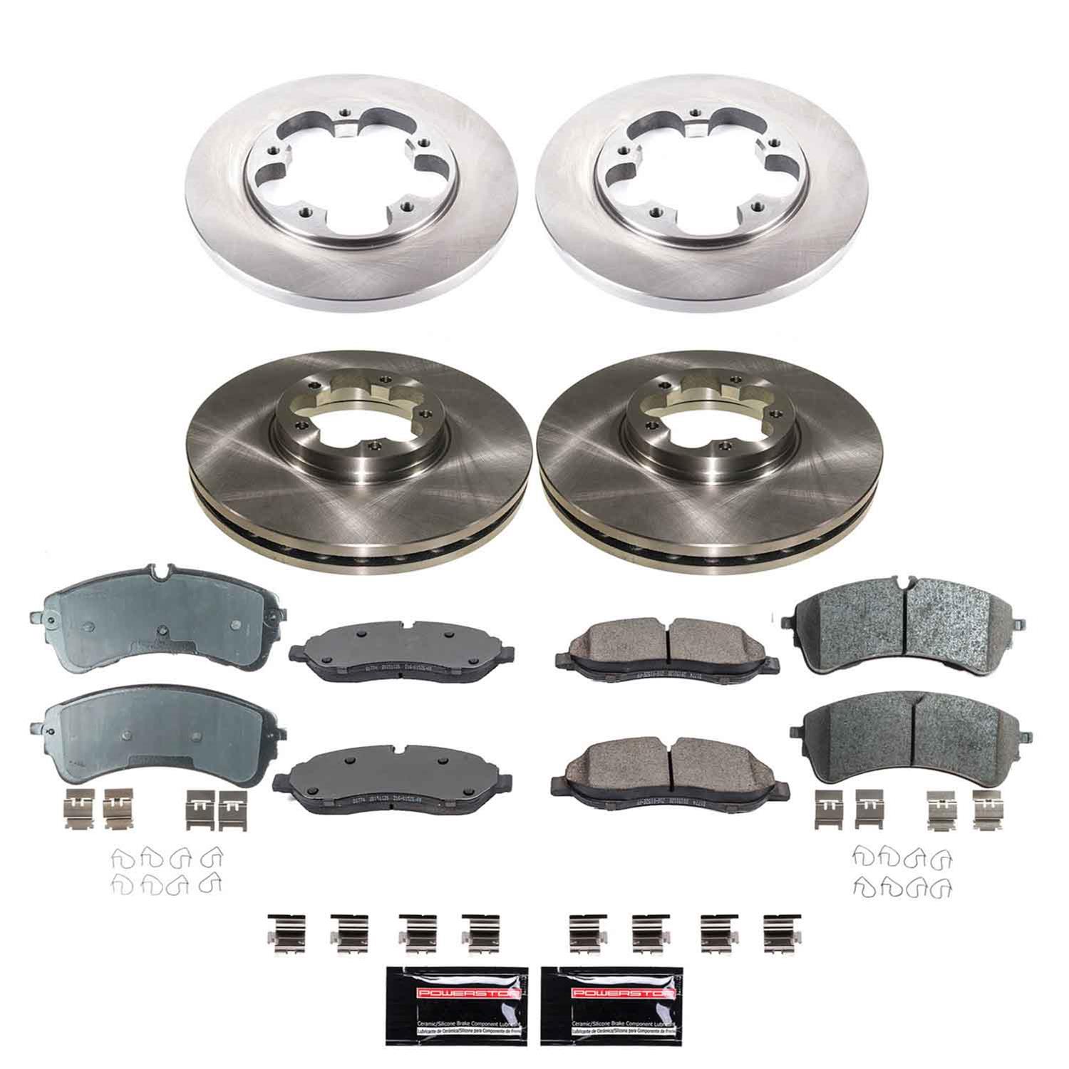 Power Stop 2021 Ford Transit-150 Front and Rear Autospecialty Brake Kit (1x psbKOE9057, 1x psbKOE8988) thumbnail 8