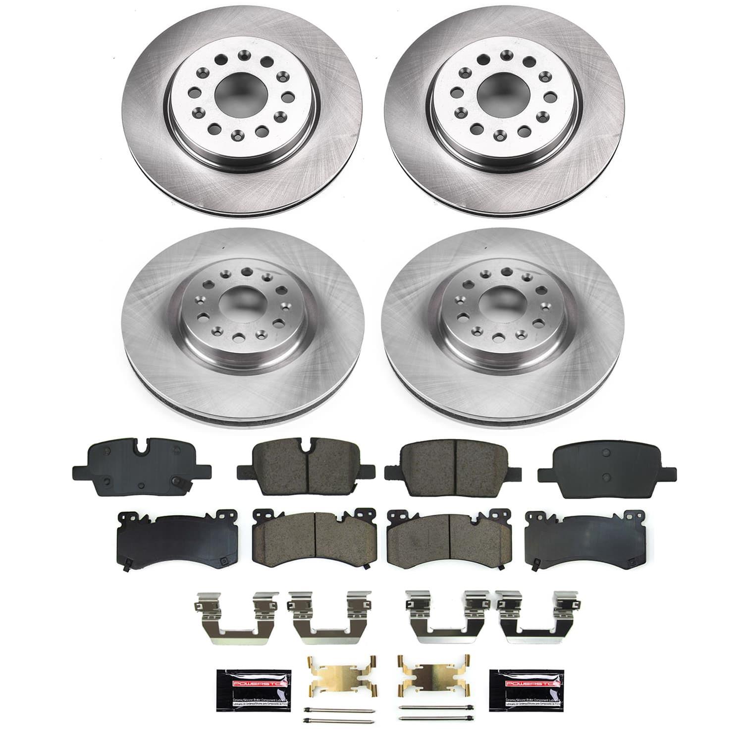 Power Stop 2022 Cadillac XT6 Front and Rear Autospecialty Brake Kit (1x psbKOE8683, 1x psbKOE9076) thumbnail 6