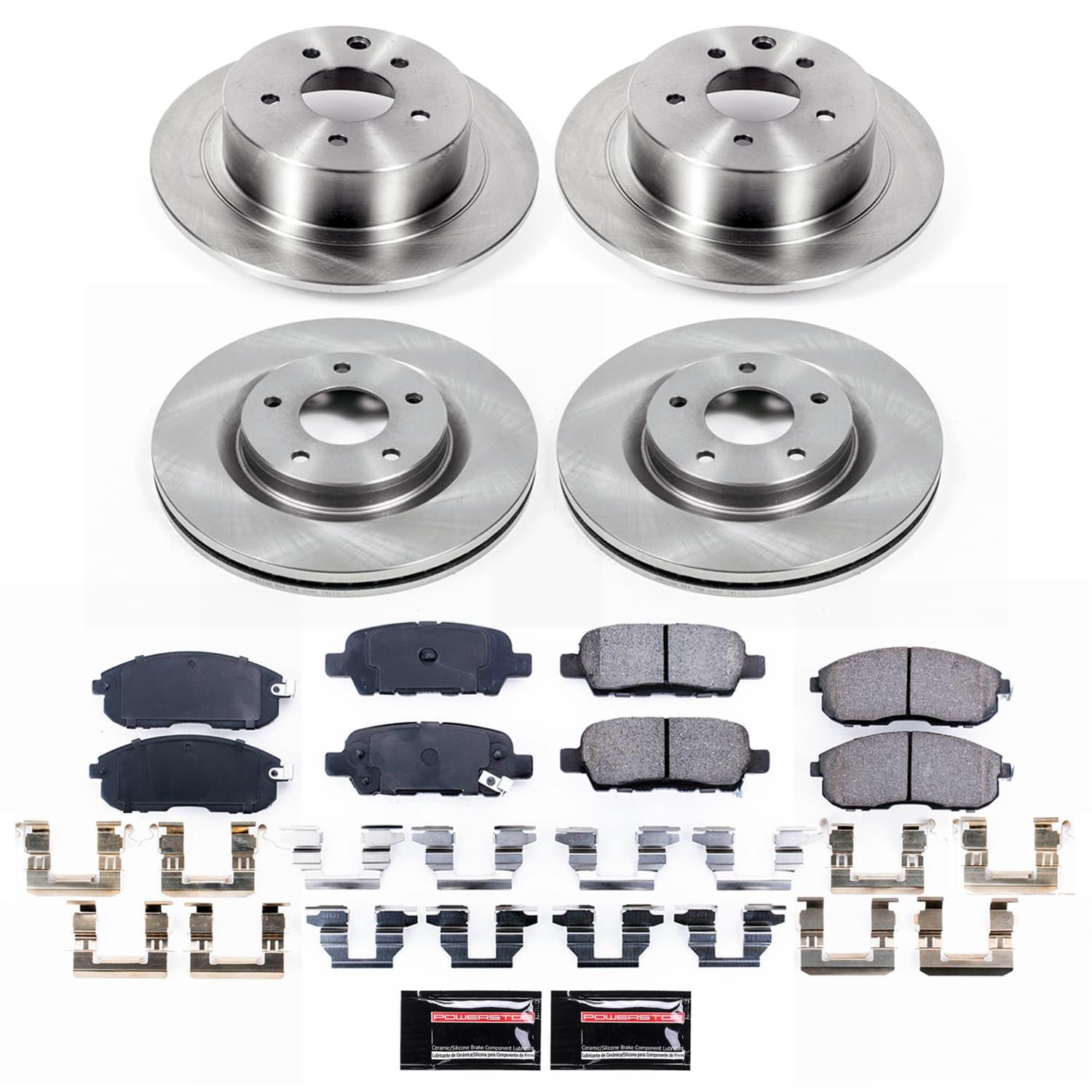 Power Stop 11-17 Nissan Juke Front and Rear Autospecialty Brake Kit (1x psbKOE8327, 1x psbKOE098) thumbnail 5