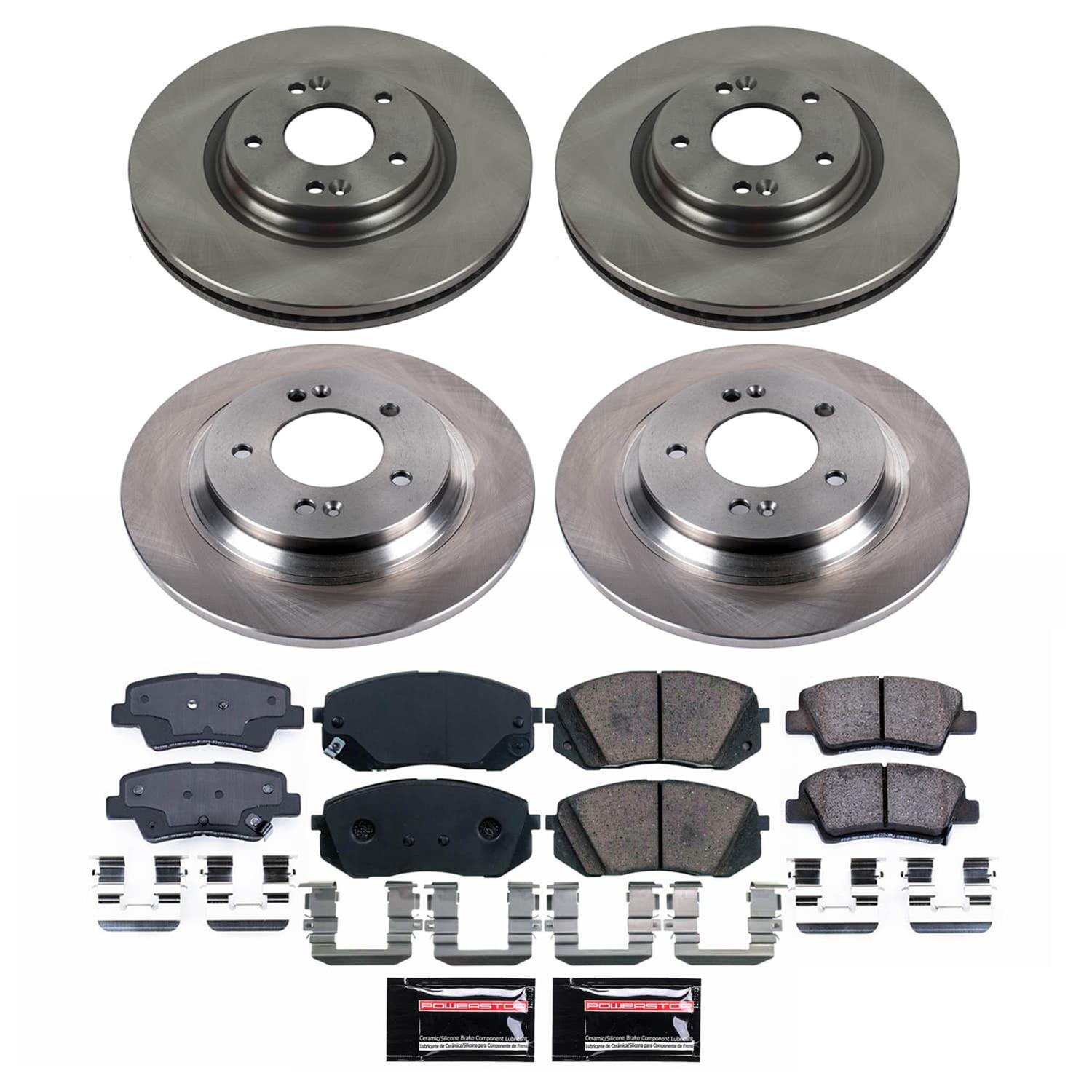 Power Stop 2020 Kia Optima Front and Rear Autospecialty Brake Kit (1x psbKOE6985, 1x psbKOE7353) thumbnail 6