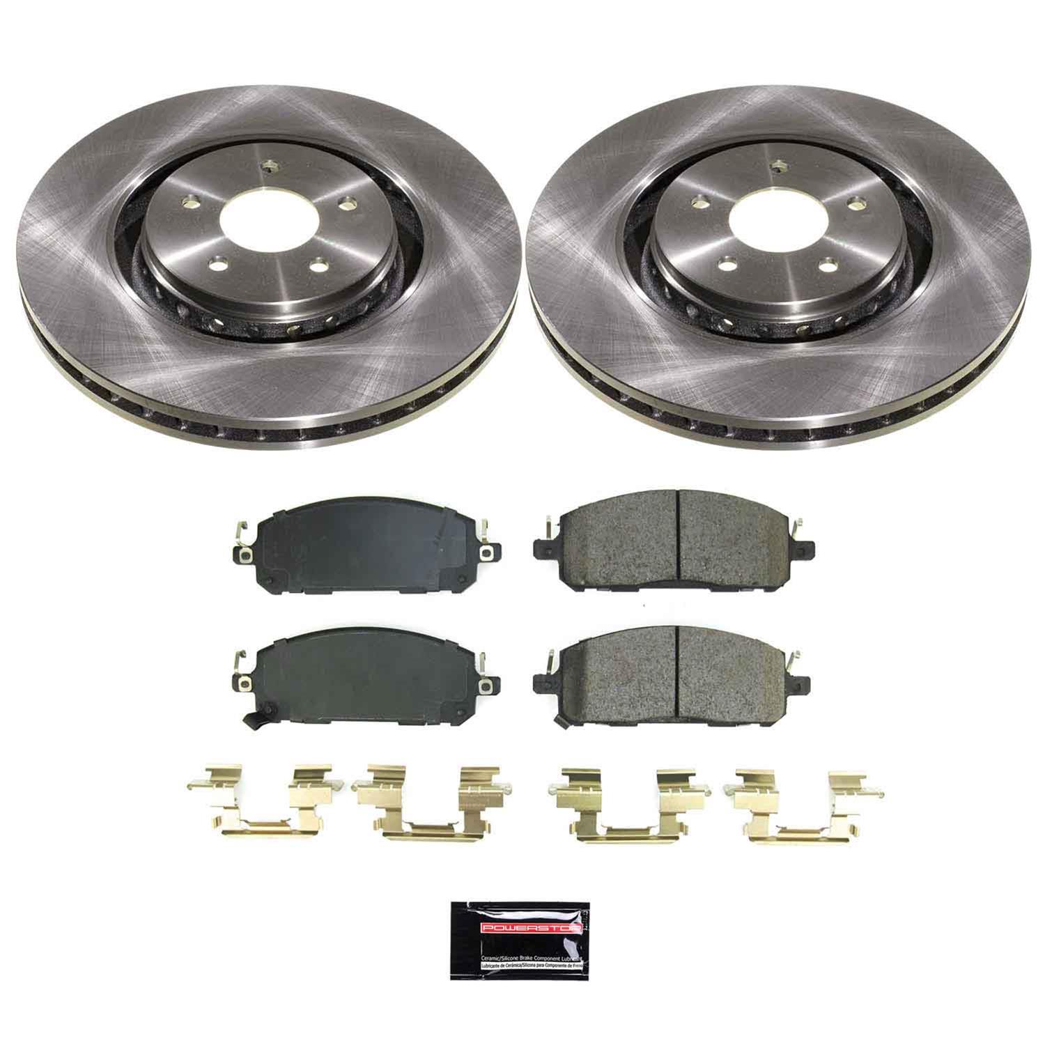 Power Stop 22-24 Infiniti QX60 Front and Rear Autospecialty Brake Kit (1x psbKOE9206, 1x psbKOE9219) thumbnail 8