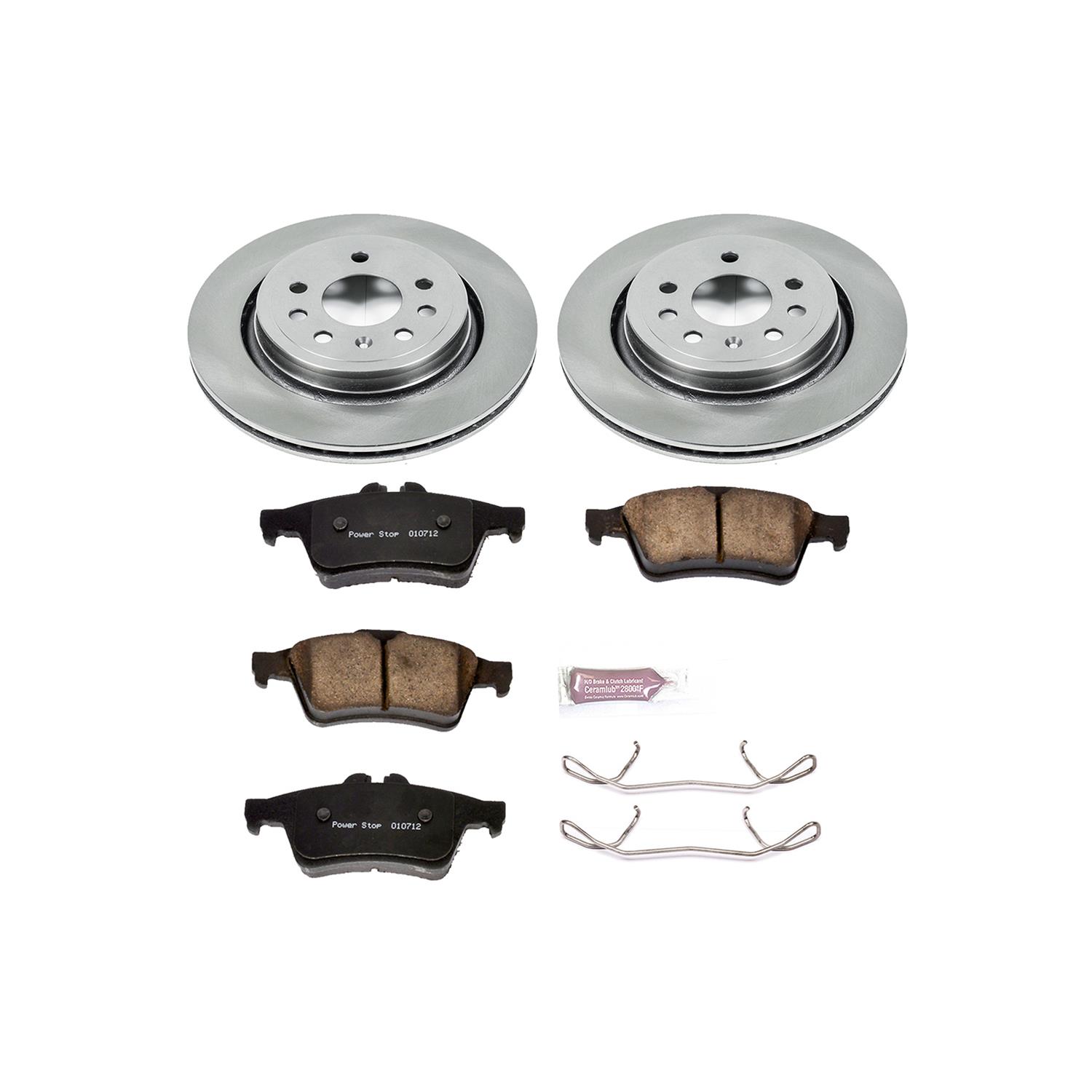 Power Stop 06-07 Saab 9-3 Front & Rear Autospecialty Brake Kit (1x psbKOE978, 1x psbKOE983) thumbnail 5