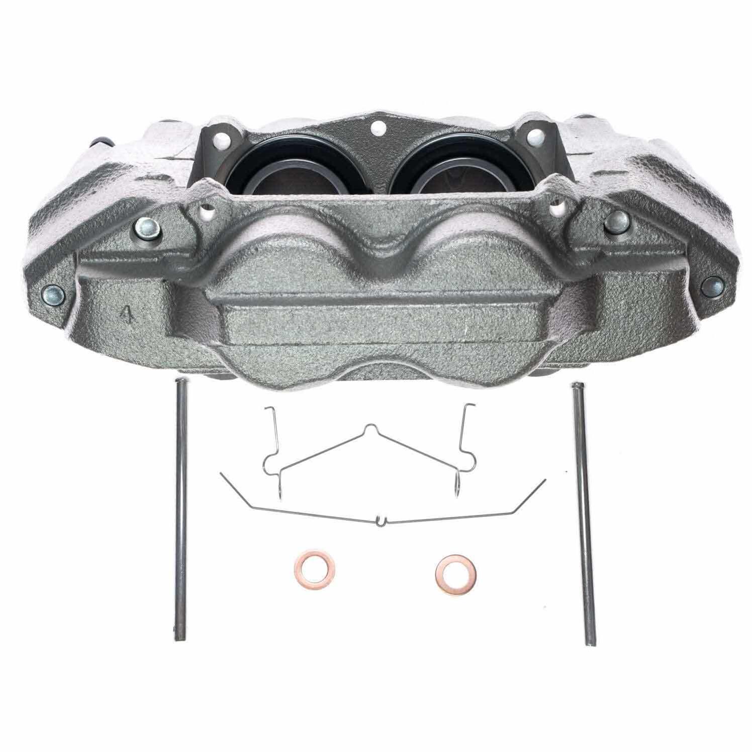PowerStop Z17 Evolution Plus Stock Replacement Brake Kits with Calipers for 2015-2024 4RUNNER, 2016-2023 GX460 - KCOE5873A Disc Kits, Autospecialty Calipers, Front, Solid Surface Rotors, Cast Iron Calipers, Lexus, Toyota, Kit thumbnail 7