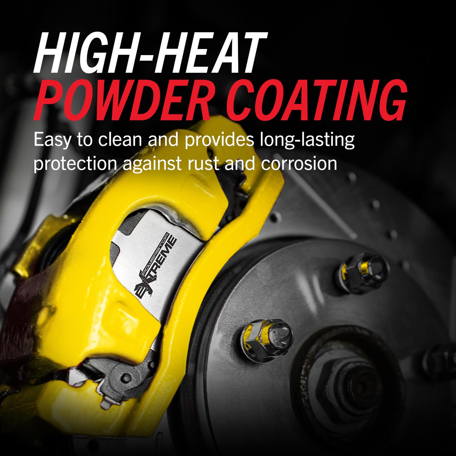 PowerStop S5054YLW PowerStop Performance Powdercoated Brake