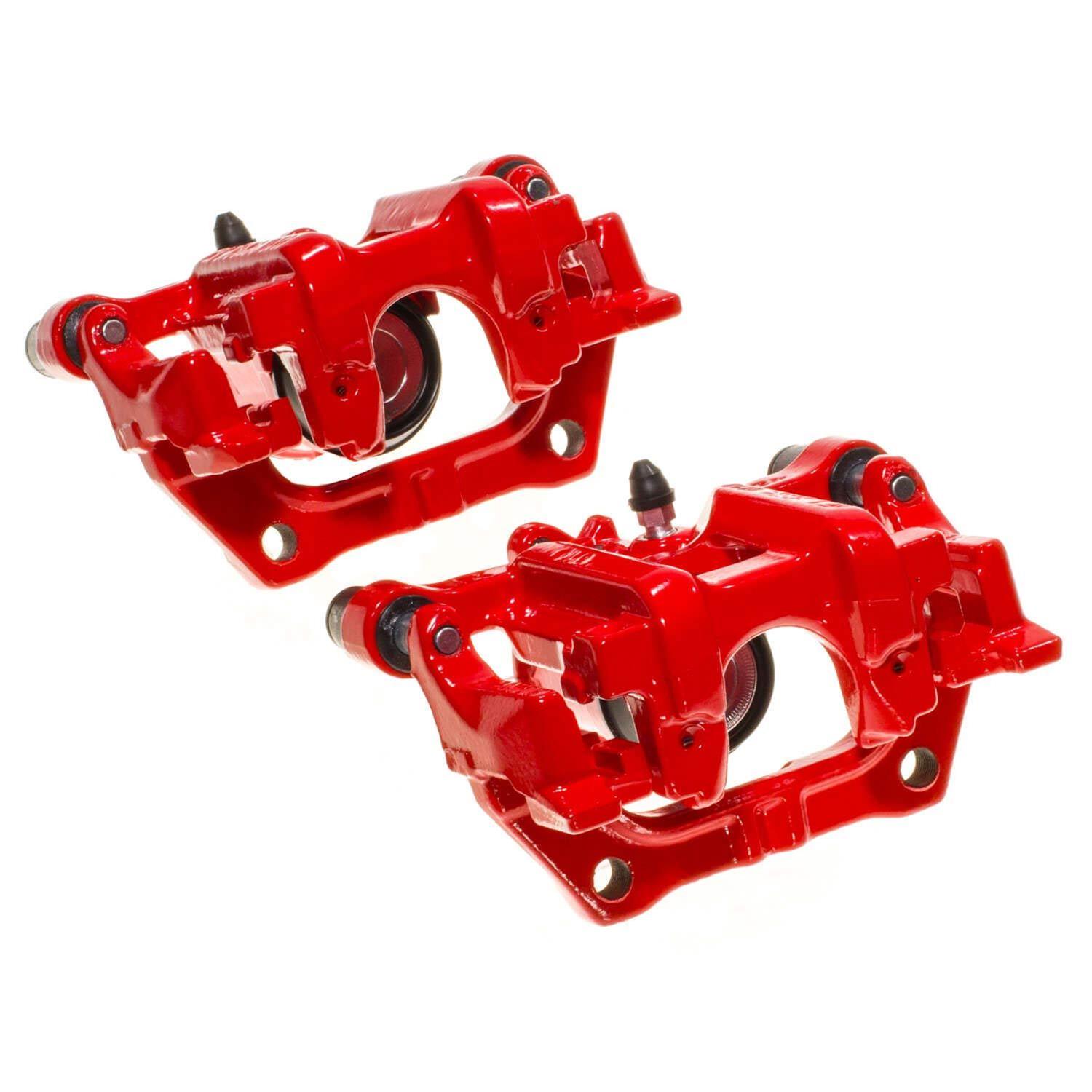 (新型レッド) POWER HD ハイエンドサーボ S15 ibus2対応 PowerStop S15156 PowerStop Performance Powdercoated Brake Calipers