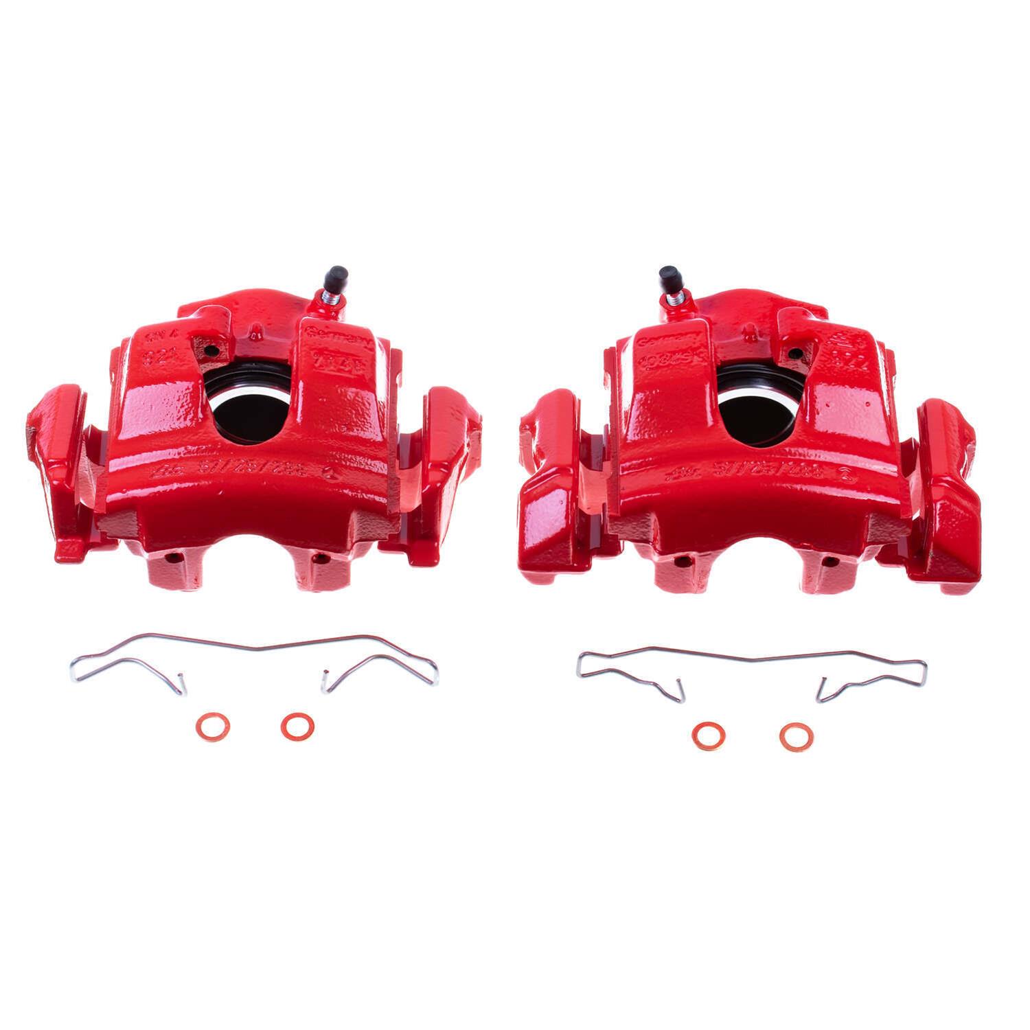 Power Stop 99-00 Mercedes-Benz C230 Front Z23 Evolution Sport Brake Kit w/Calipers (1x psbK3047, 1x psbS1876) thumbnail 4