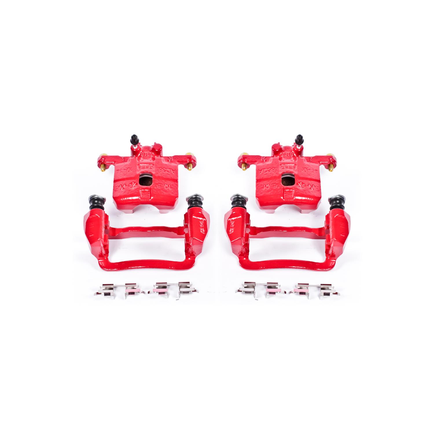 Power Stop 05-06 Saab 9-2X Front & Rear Z26 Street Warrior Brake Kit w/Calipers (1x psbKC1124-26, 1x psbKC447-26) thumbnail 7