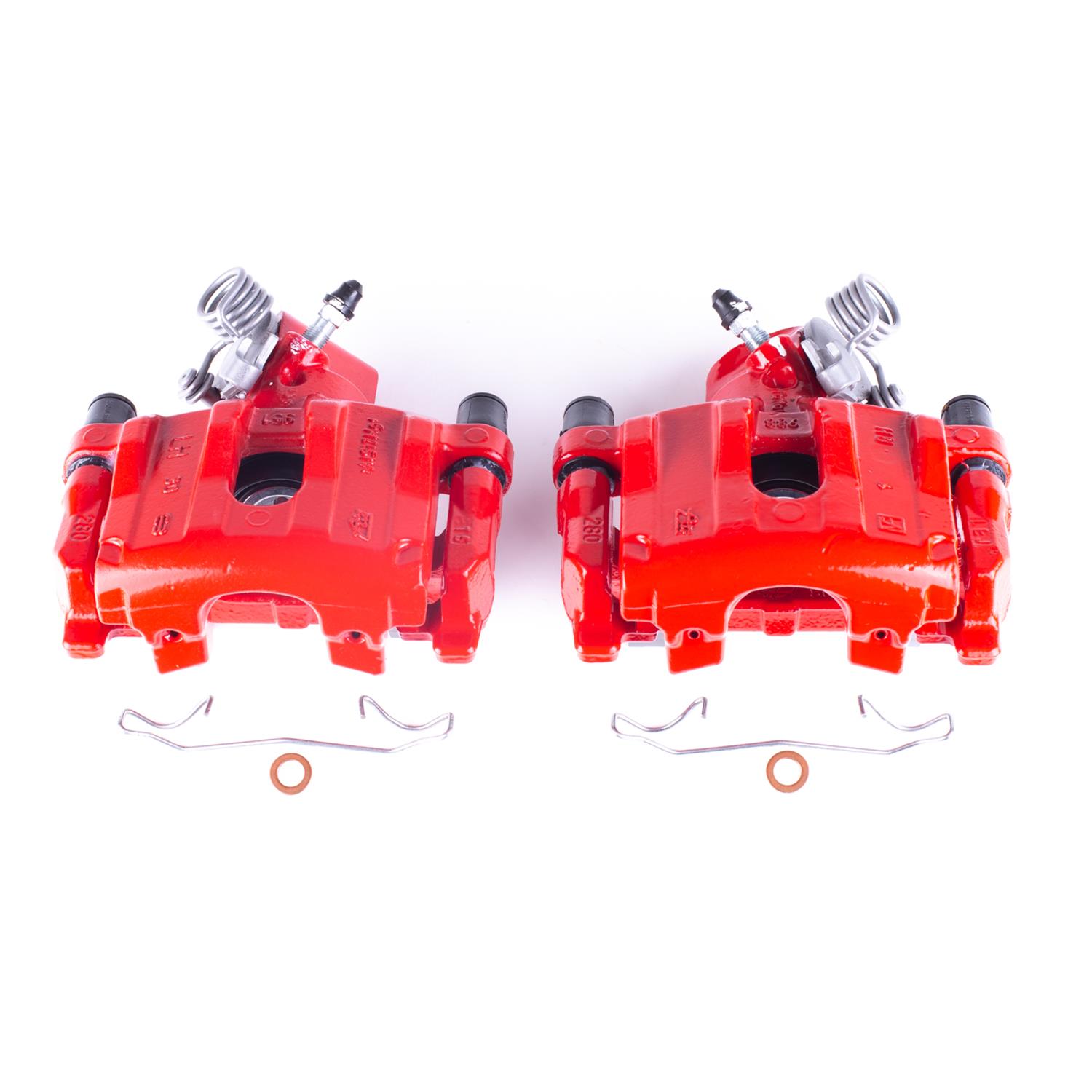 Power Stop 04-13 Mazda 3 Rear Z23 Evolution Sport Brake Kit w/Calipers (1x psbK129, 1x psbS2954A) thumbnail 4