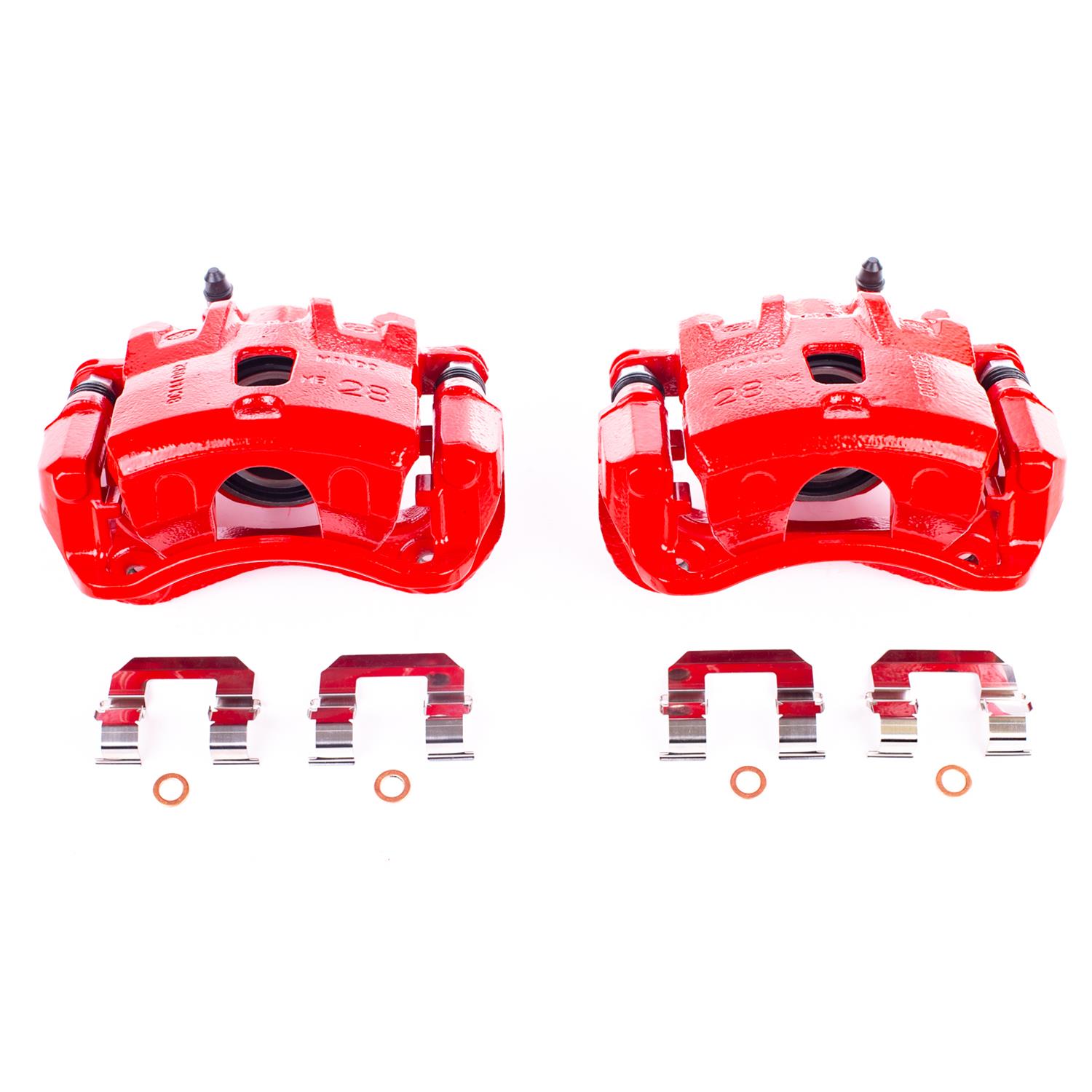 Power Stop 05-09 Hyundai Tucson Front & Rear Z23 Evolution Sport Brake Kit w/Calipers (1x psbS3100, 1x psbK5213, 1x psbS2996, 1x psbK165) thumbnail 4