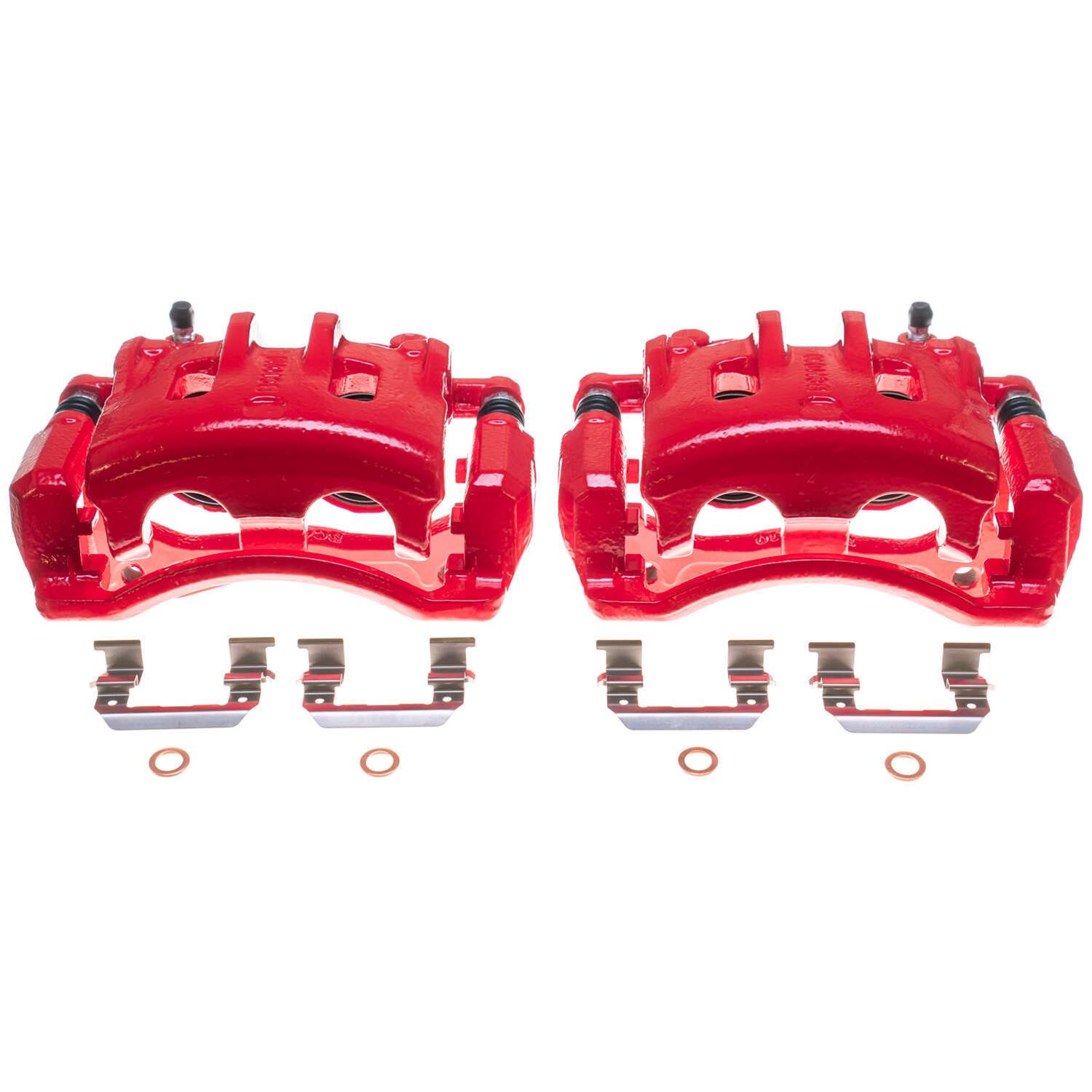 Power Stop 07-09 Hyundai Santa Fe Front Z23 Evolution Sport Brake Kit w/Calipers (1x psbK4665, 1x psbS3210) thumbnail 5
