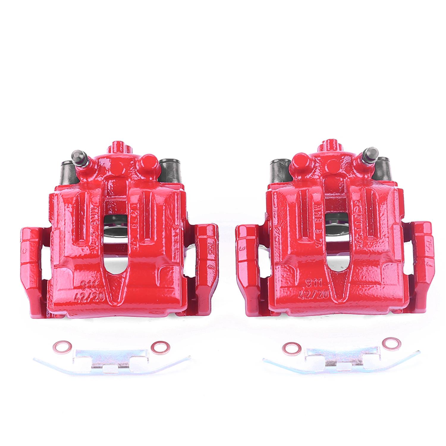 Power Stop 08-10 BMW 328i Front & Rear Z26 Street Warrior Brake Kit w/Calipers (1x psbKC4677-26, 1x psbKC3002-26) thumbnail 7