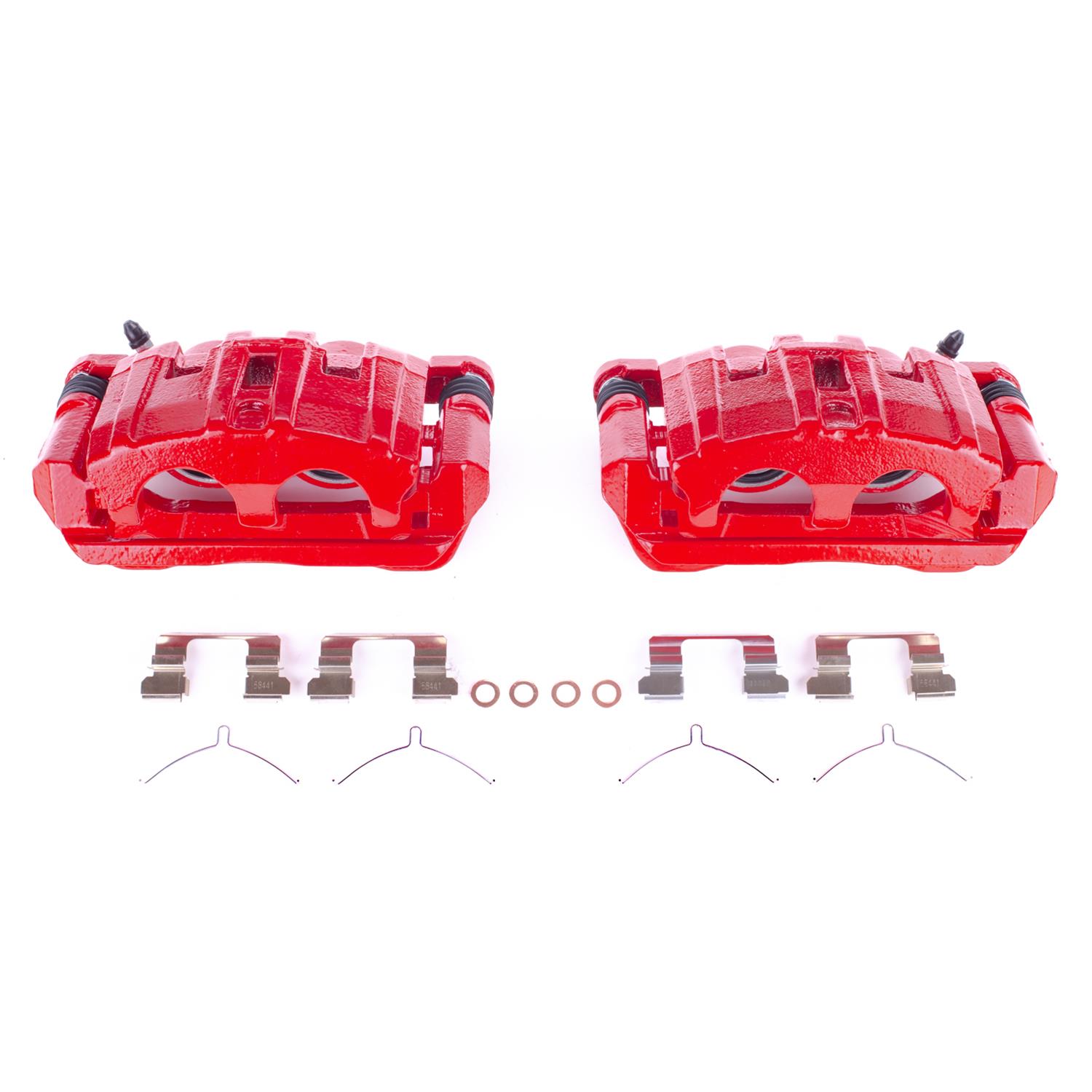 Power Stop 16-17 Honda Pilot Front & Rear Z23 Evolution Sport Brake Kit w/Calipers (1x psbK7352, 1x psbS7142, 1x psbS3826A, 1x psbK7727) thumbnail 6