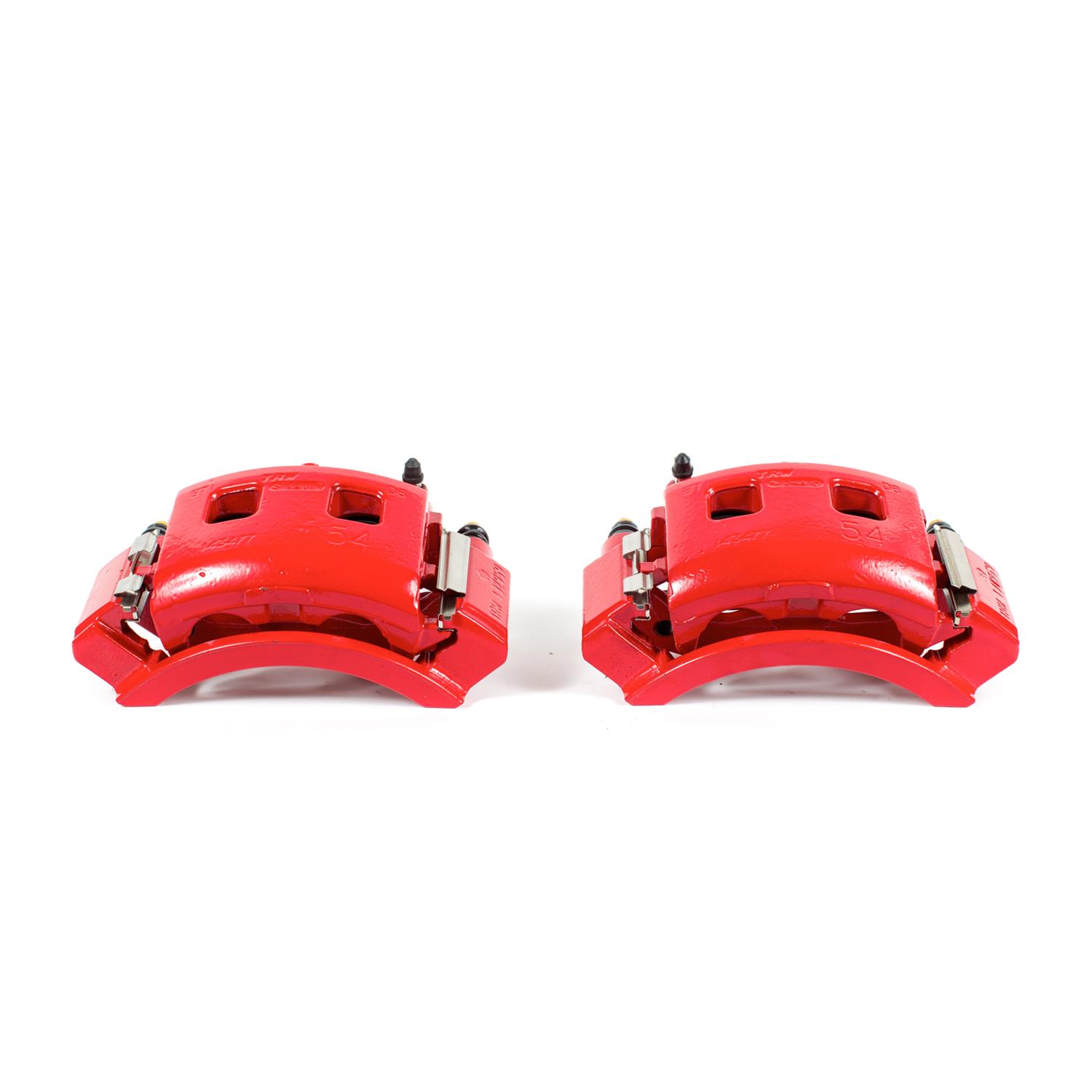 Power Stop S4762 Red Powder-Coated Performance Caliper 