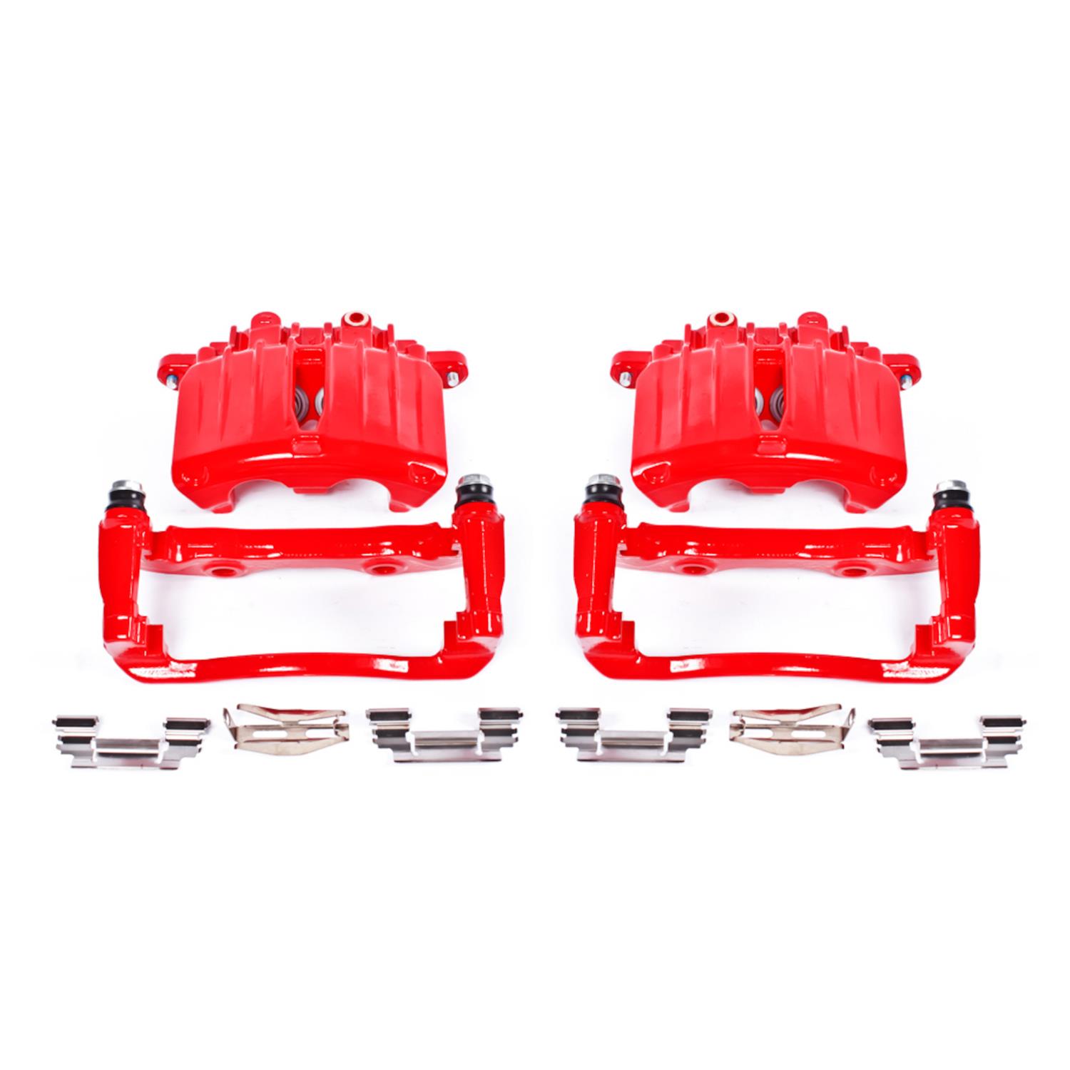 Power Stop 2005 GMC Sierra 1500 HD Front and Rear Z36 Truck & Tow Kit w/Cals (1x psbK2020-36, 1x psbS4764, 1x psbK5225-36, 1x psbS4730) thumbnail 7