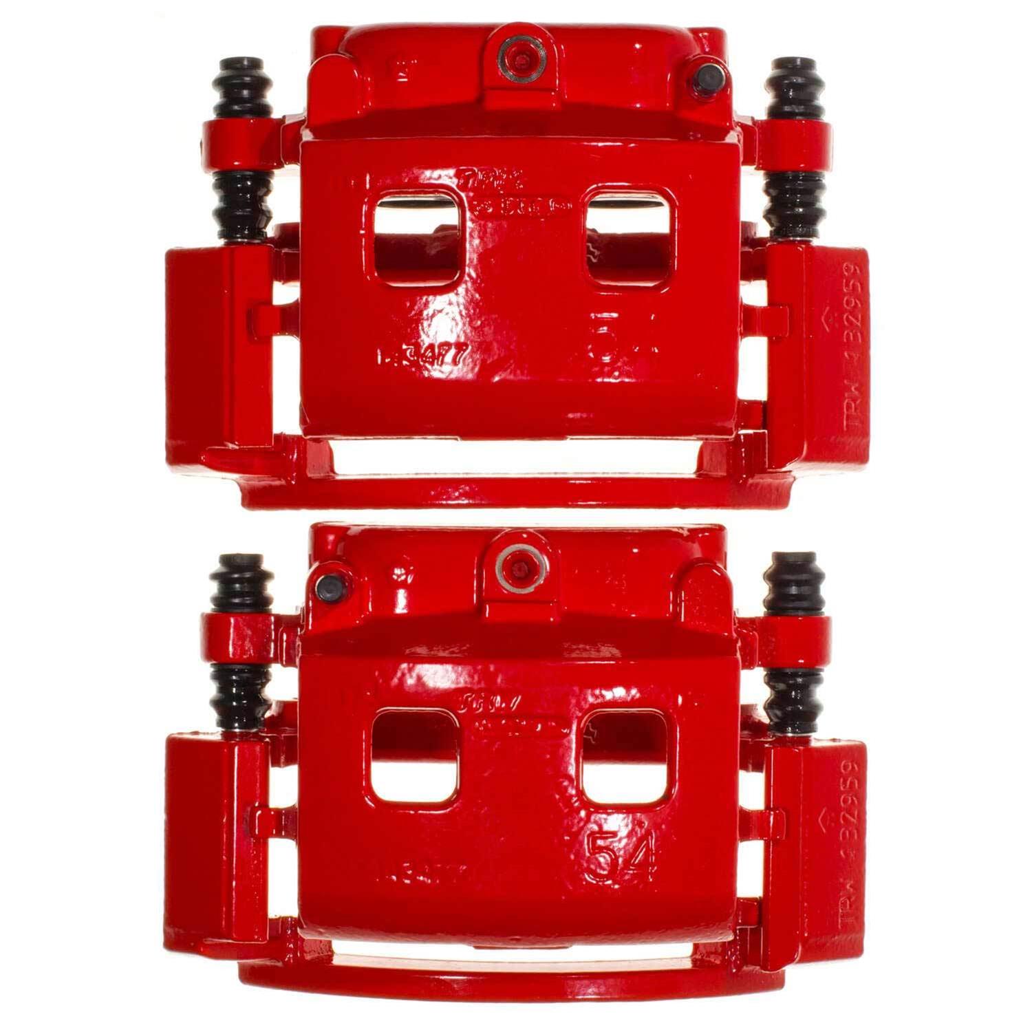 Power Stop 03-06 Dodge Durango Front Red Caliper w/Bracket - Pair thumbnail 7