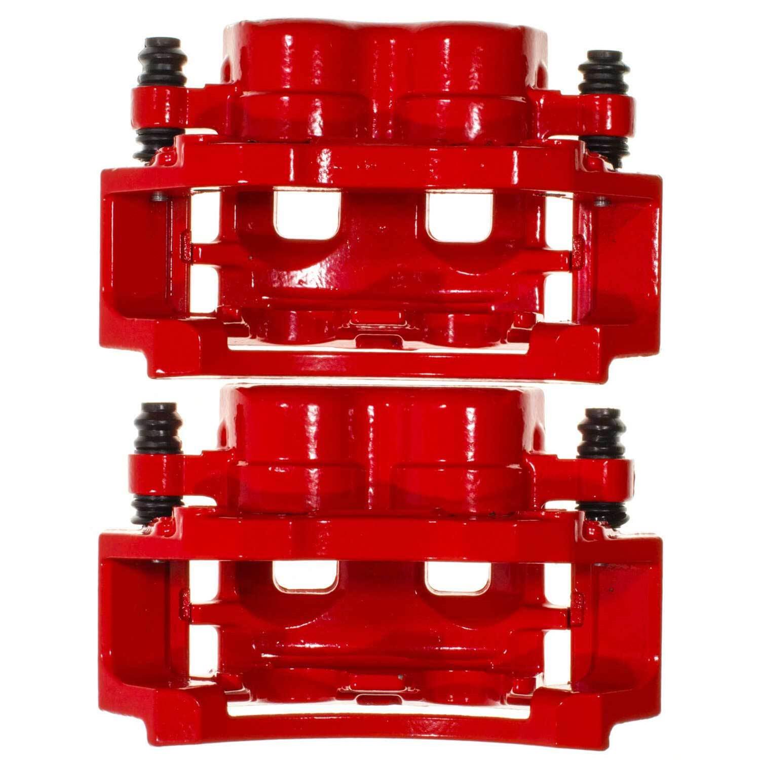 Power Stop 03-06 Dodge Durango Front Red Caliper w/Bracket - Pair thumbnail 8