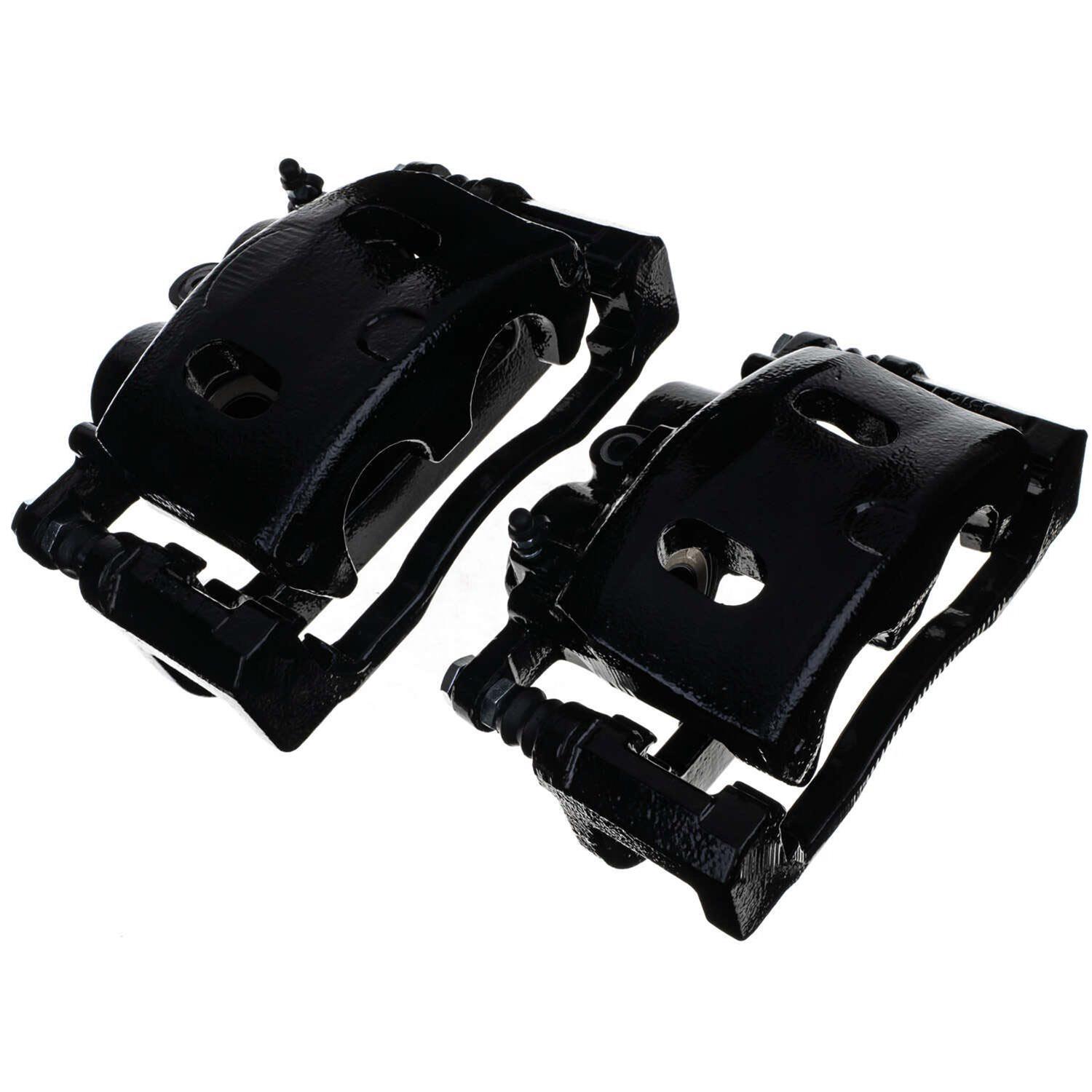 PowerStop Performance Powdercoated Brake Calipers S4918ABLK Disc Caliper, 2-Piston, Iron, Black Powdercoated, Cadillac, Chevy, GMC, Front, Pair thumbnail 7