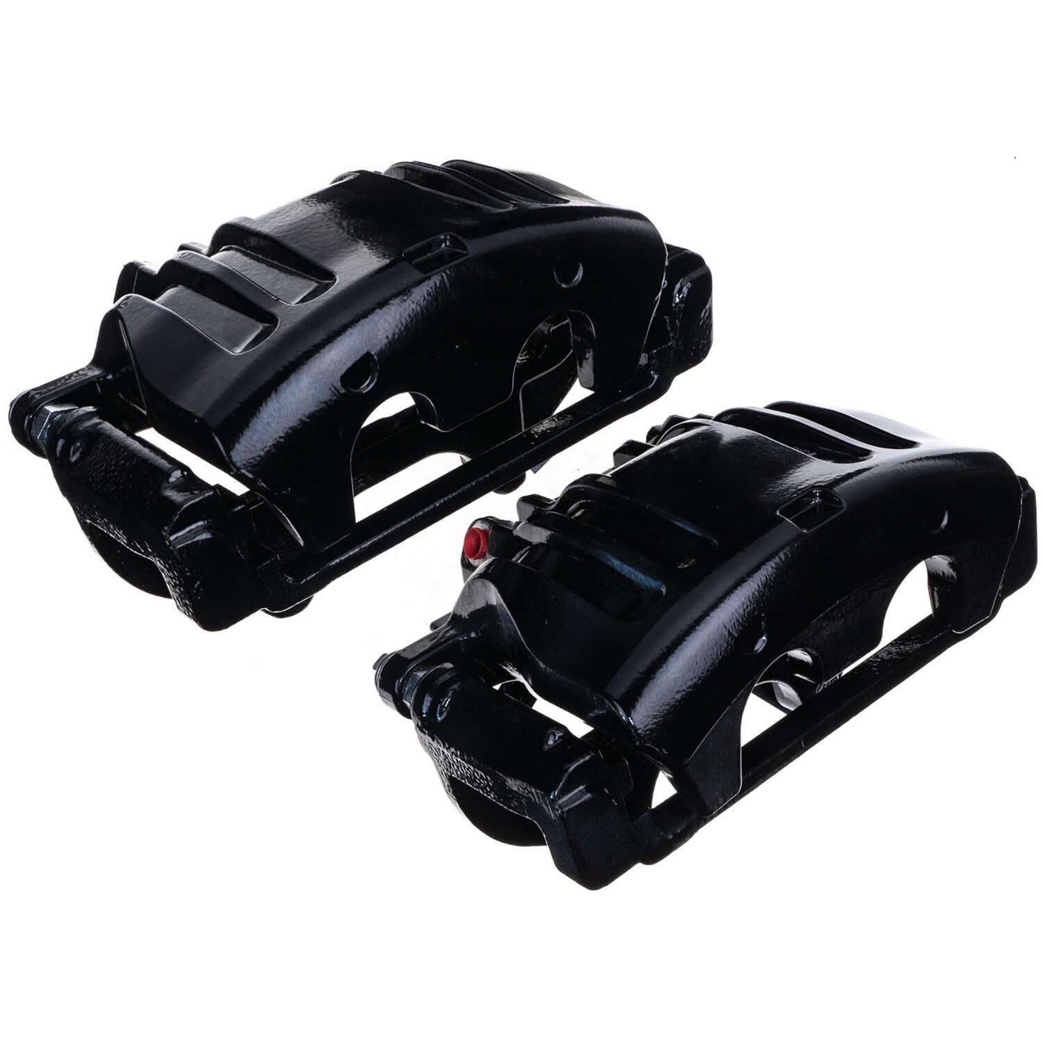 PowerStop Performance Powdercoated Brake Calipers S5016ABLK Disc Caliper, 2-Piston, Iron, Black Powdercoated, Chrysler, Dodge, Front, Pair thumbnail 6