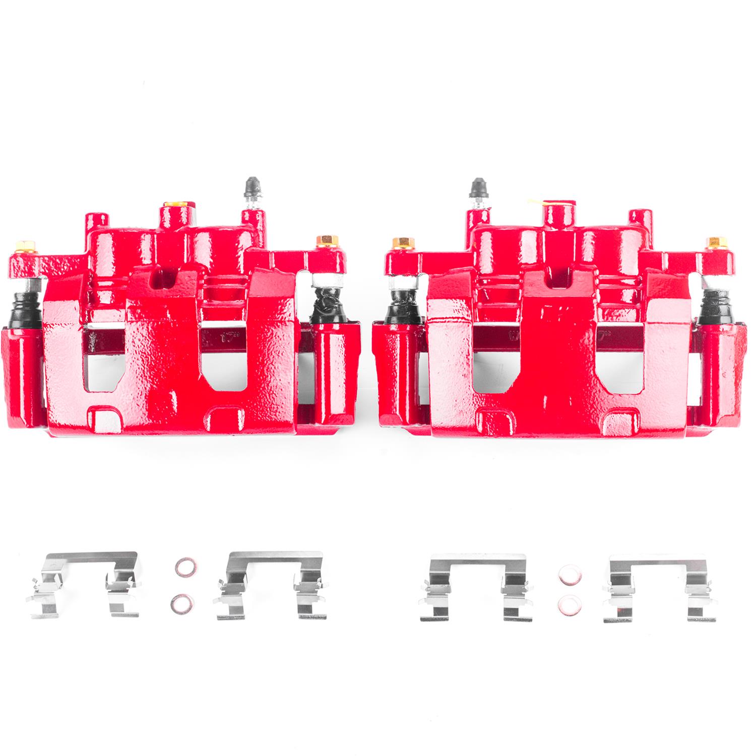 Power Stop S5284 Red Powder-Coated Performance Caliper