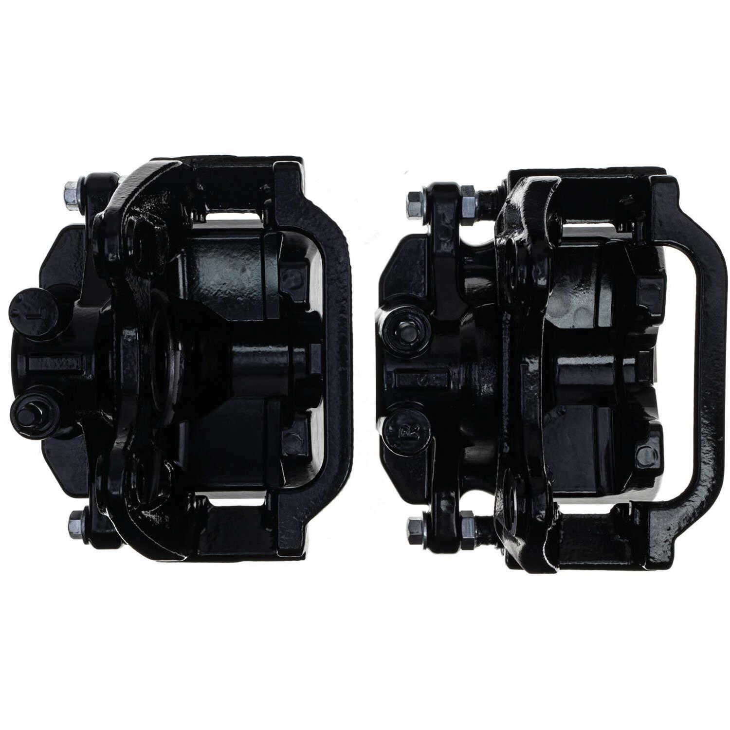 Power Stop 07-20 Cadillac Escalade Rear Black Caliper - Pair w/Bracket thumbnail 7