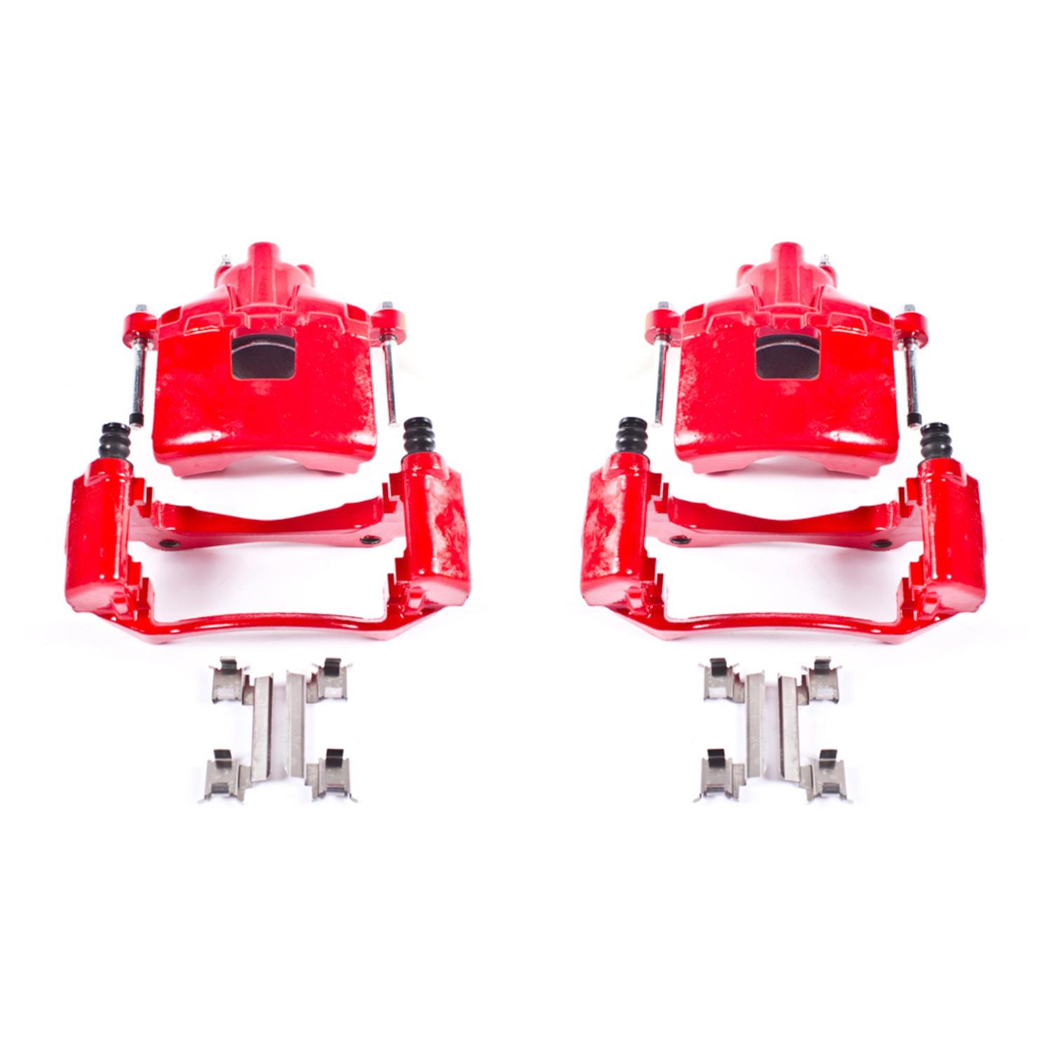 Power Stop 2004 Pontiac Grand Prix Front Z23 Evolution Sport Brake Kit w/Calipers (1x psbK1586, 1x psbS5034) thumbnail 3