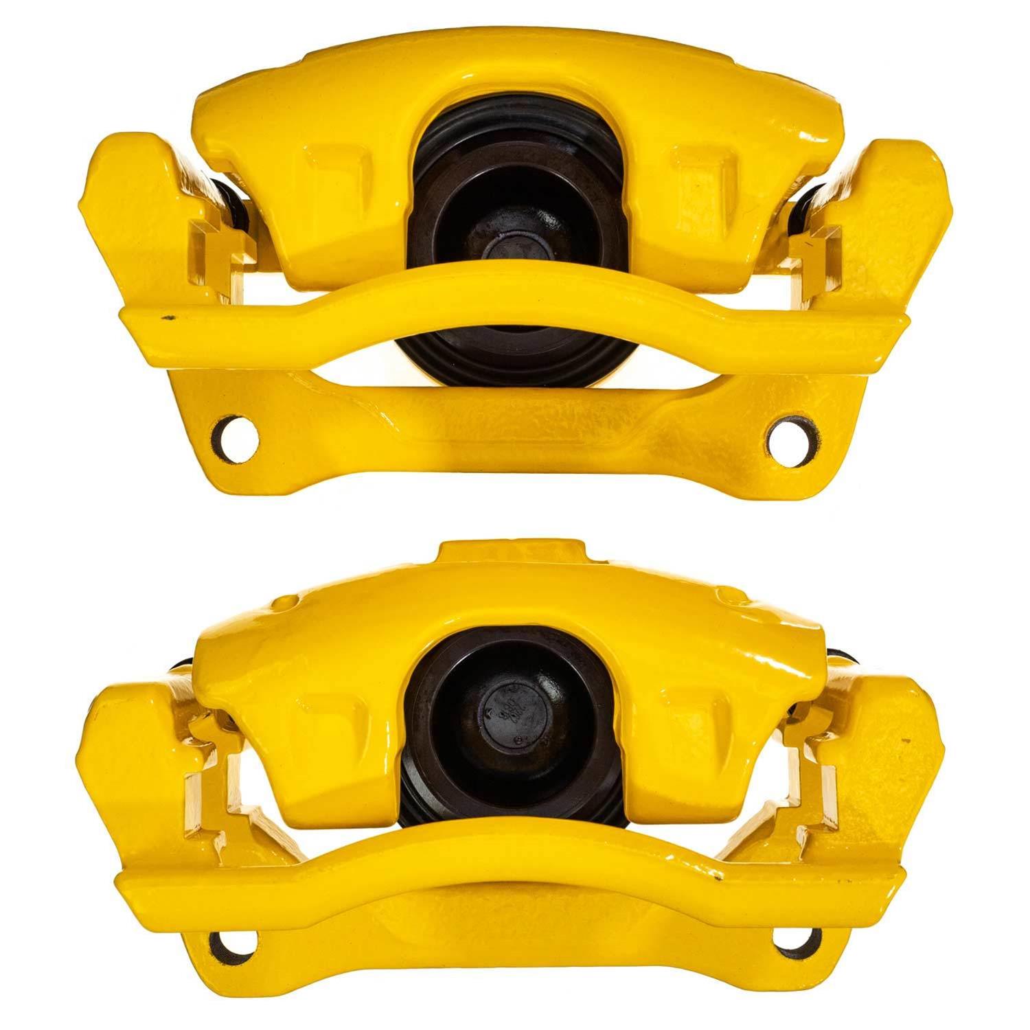Power Stop S5044YLW Power Stop Performance Powdercoated Brake Calipers