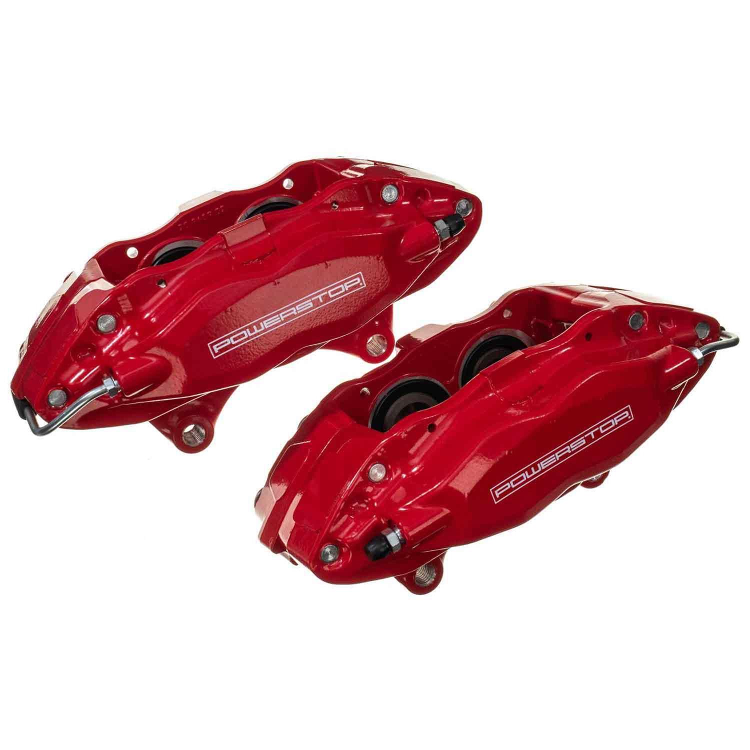 レッド ステッパー コンパクト PowerStop KC4490-26 PowerStop Z26 Street Warrior Brake