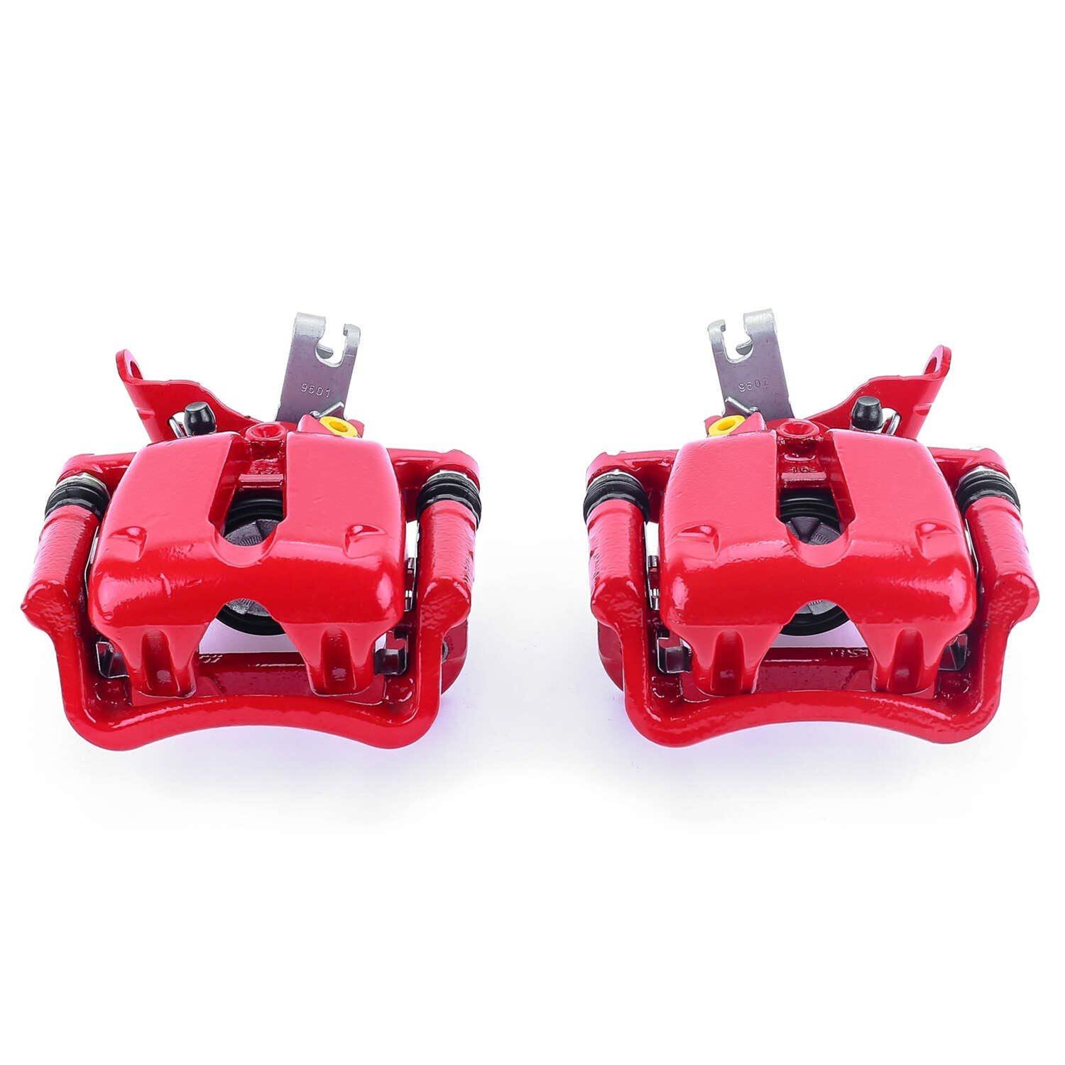 Power Stop 14-15 Chevrolet Malibu Front & Rear Z26 Street Warrior Brake Kit w/Calipers (1x psbKC5531A-26, 1x psbKC5522-26) thumbnail 8