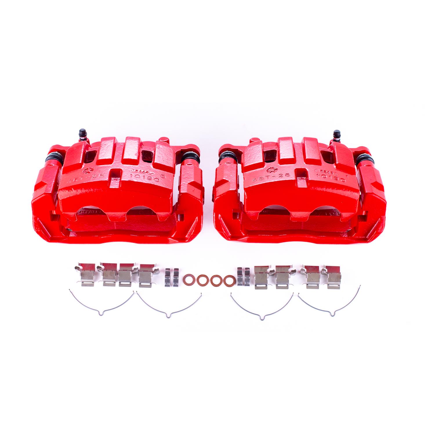 Power Stop 14-16 Jeep Cherokee Front Z36 Truck & Tow Kit w/Cals (1x psbK6540-36, 1x psbS5508) thumbnail 6