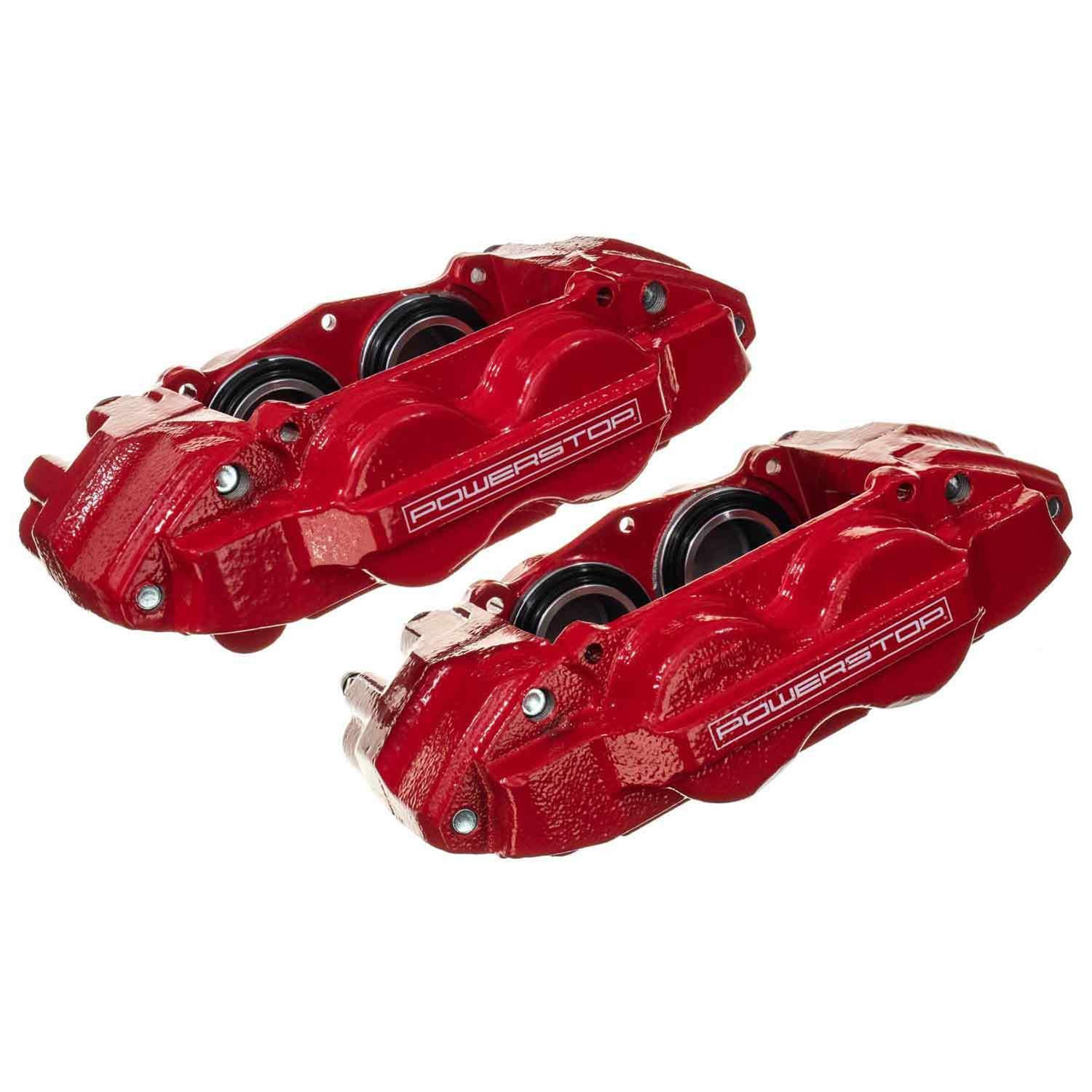 Power Stop S6278 Power Stop Performance Powdercoated Brake Calipers ...