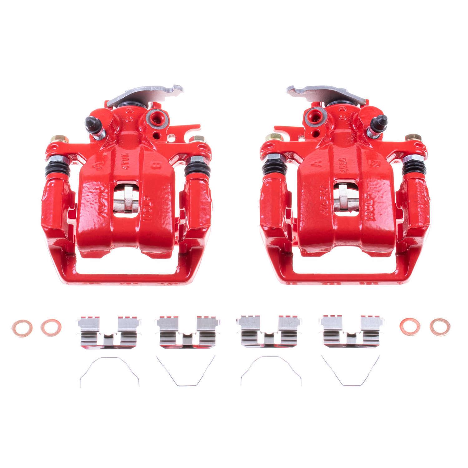 Power Stop 13-17 Honda Accord Rear Z23 Evolution Sport Brake Kit w/Calipers (1x psbK5368, 1x psbS7096) thumbnail 5